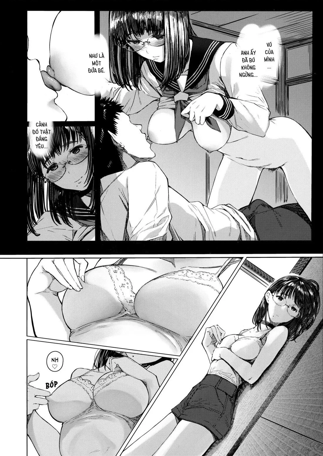 HentaiVN.net - Ảnh 10 - Next Door's Chinatsu-Chan R [Tonari No Chinatsu-Chan R] - Chap 4