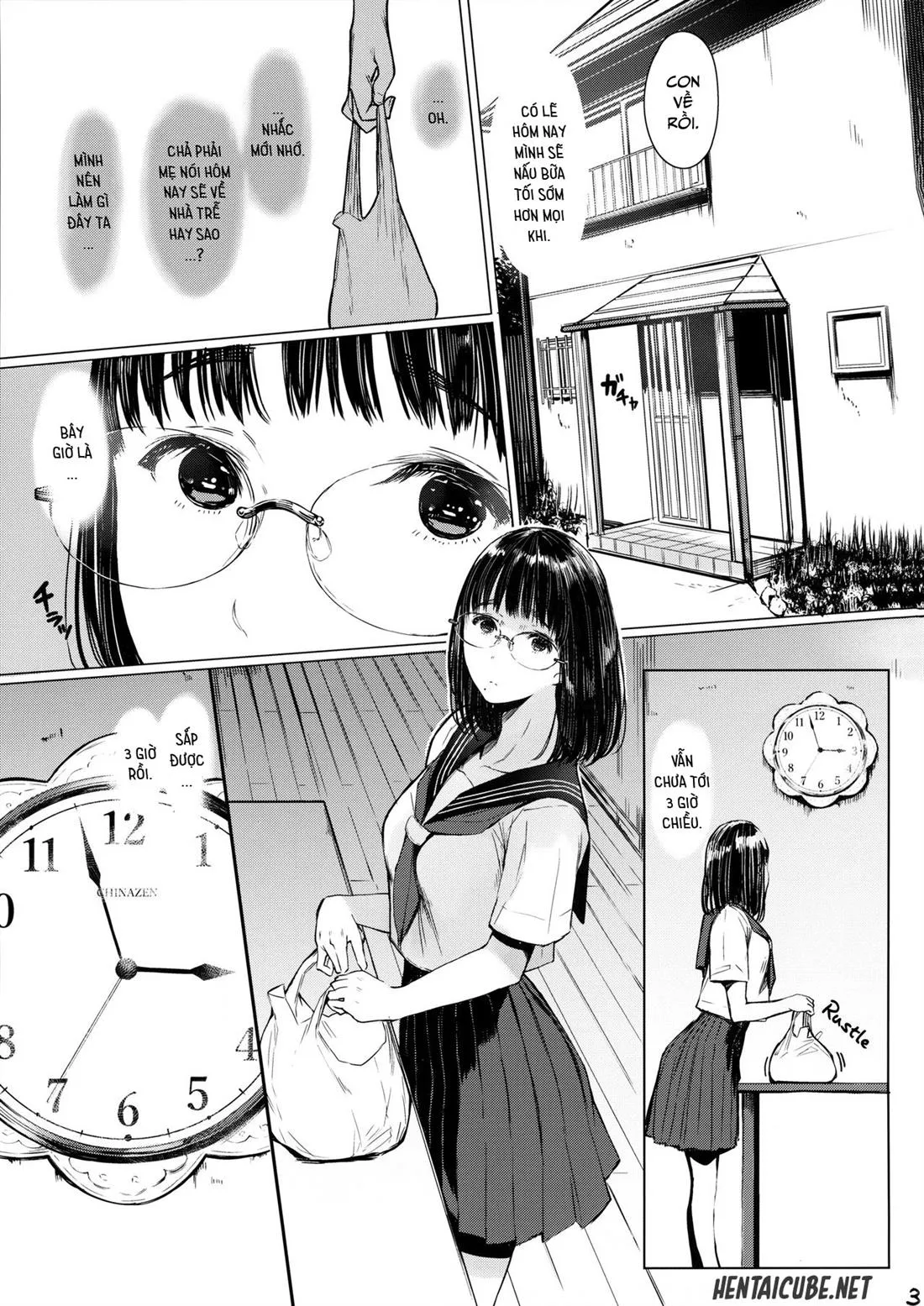 HentaiVN.net - Ảnh 3 - Next Door's Chinatsu-Chan R [Tonari No Chinatsu-Chan R] - Chap 4