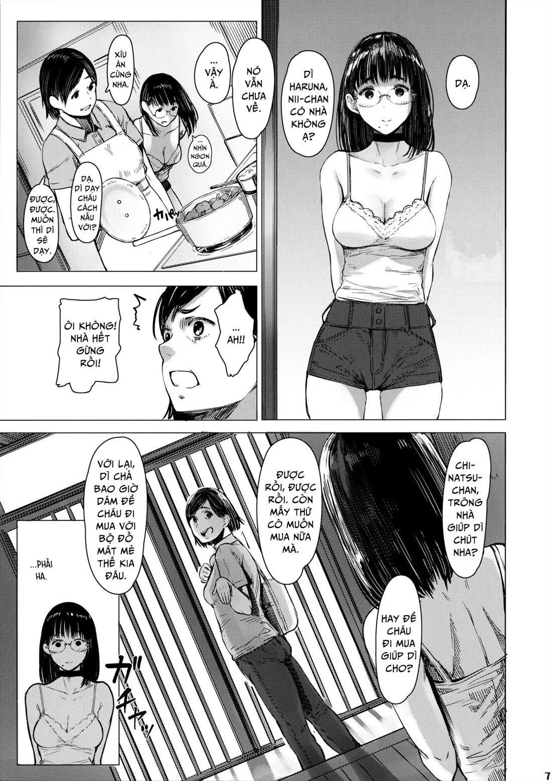 HentaiVN.net - Ảnh 7 - Next Door's Chinatsu-Chan R [Tonari No Chinatsu-Chan R] - Chap 4