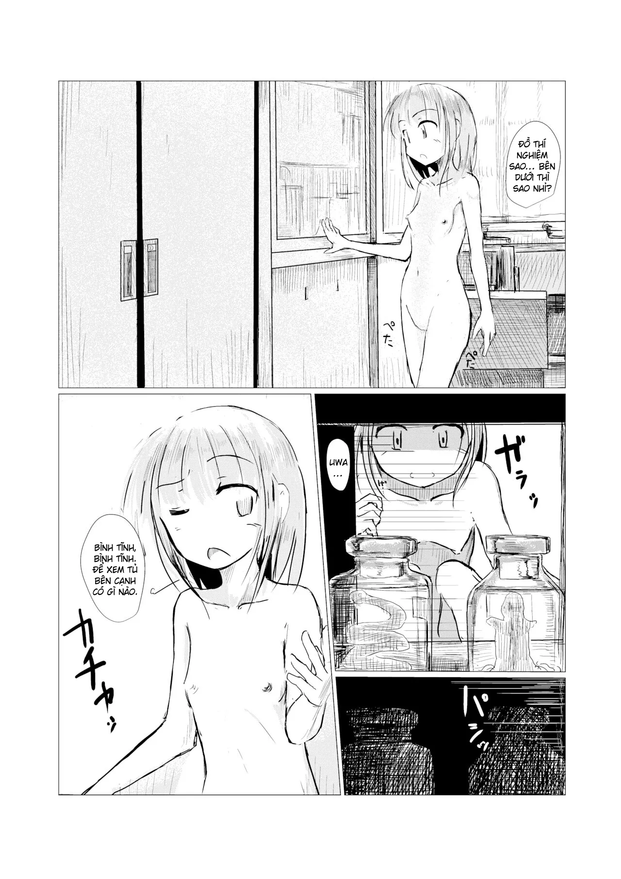 HentaiVN.net - Ảnh 6 - Cô gái và ngôi trường bị bỏ hoang - Chap 3