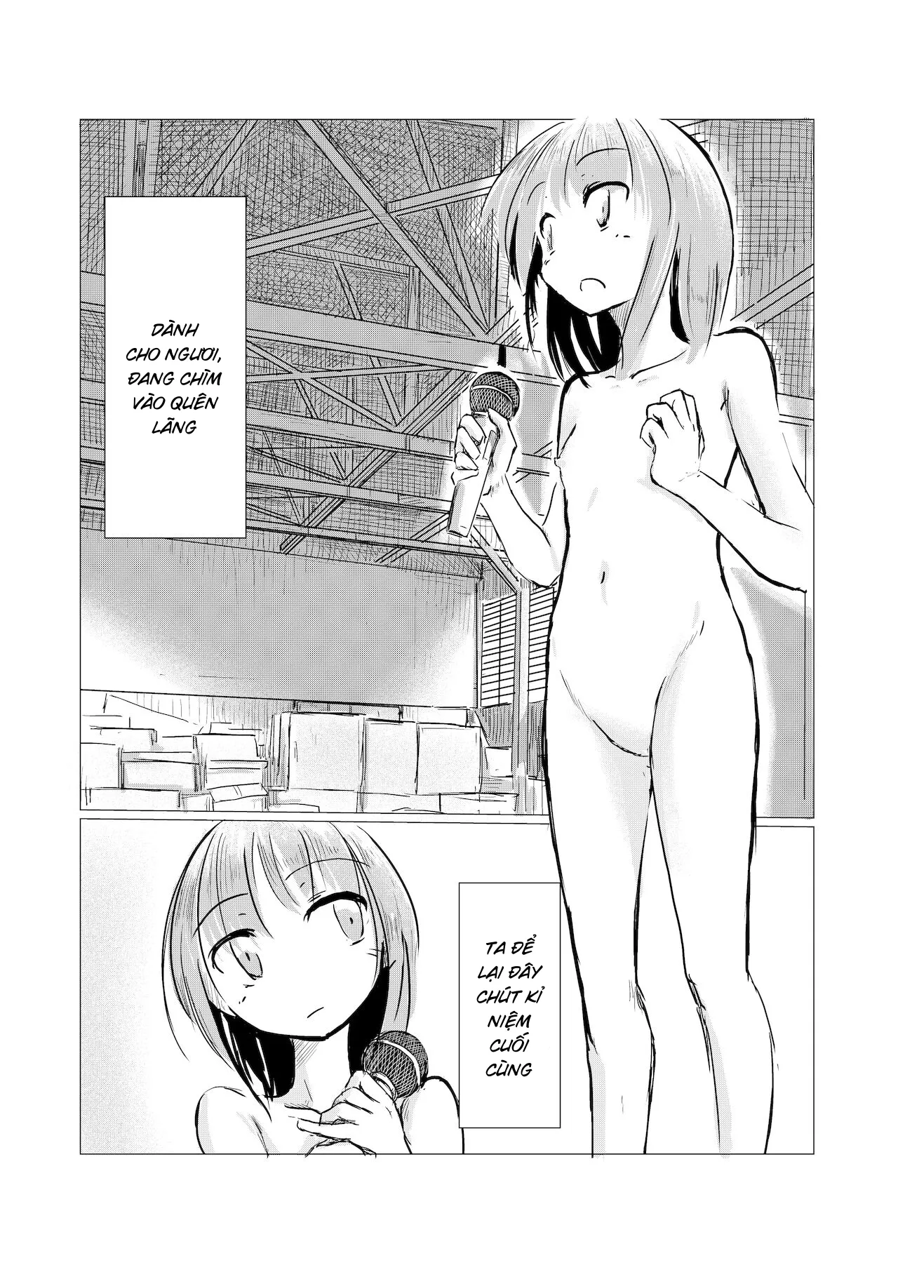 HentaiVN.net - Ảnh 11 - Cô gái và ngôi trường bị bỏ hoang - Chap 4