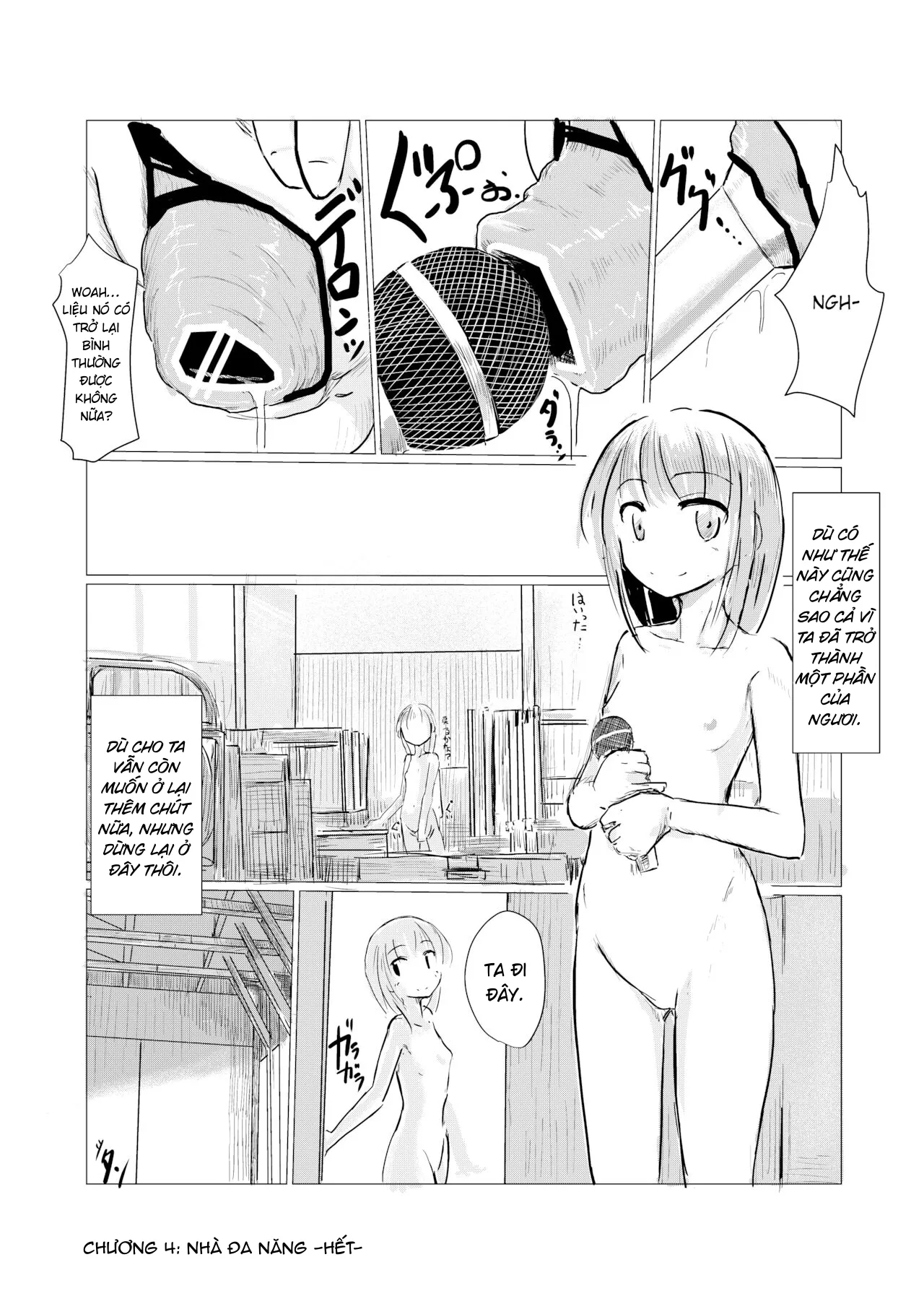 HentaiVN.net - Ảnh 21 - Cô gái và ngôi trường bị bỏ hoang - Chap 4