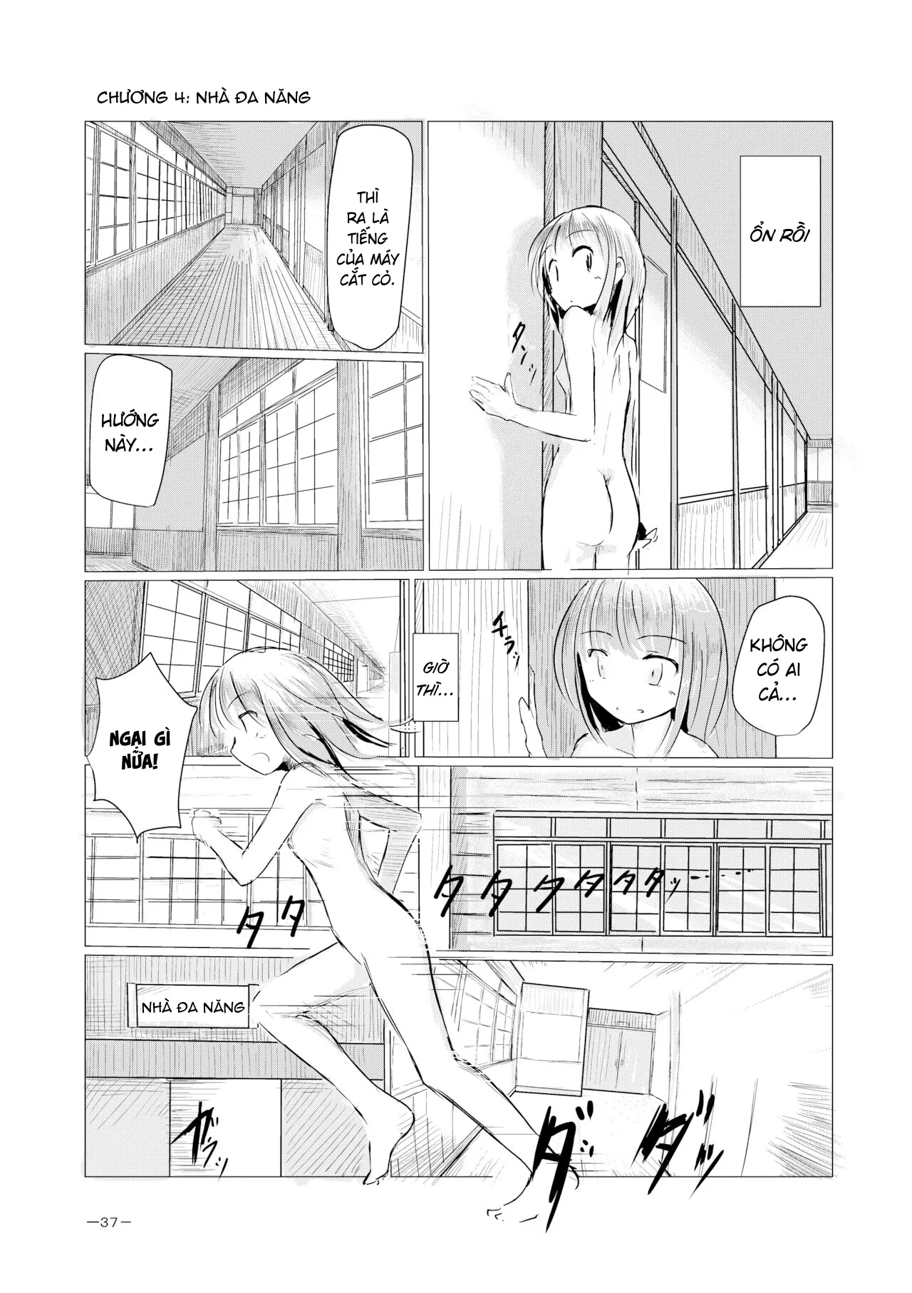 HentaiVN.net - Ảnh 4 - Cô gái và ngôi trường bị bỏ hoang - Chap 4