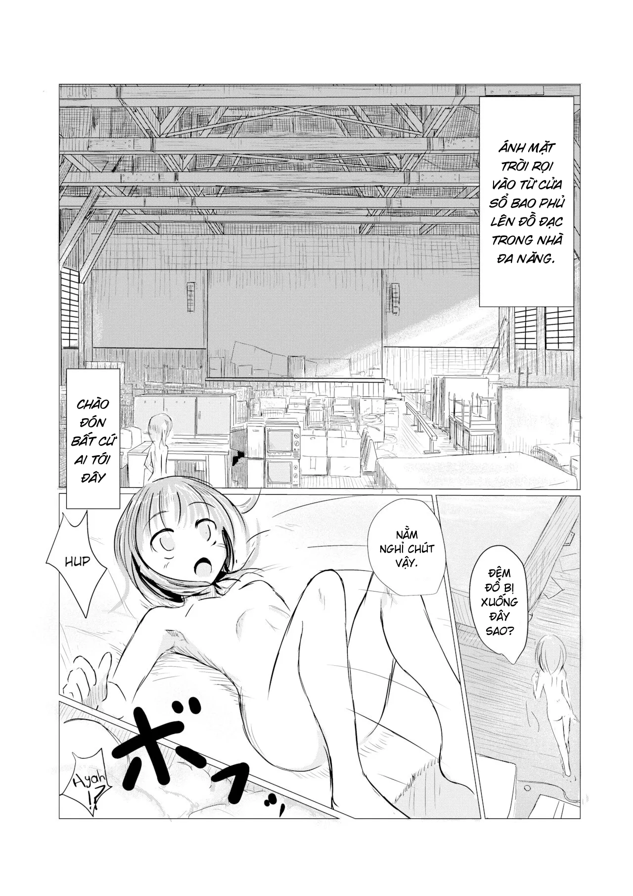 HentaiVN.net - Ảnh 5 - Cô gái và ngôi trường bị bỏ hoang - Chap 4