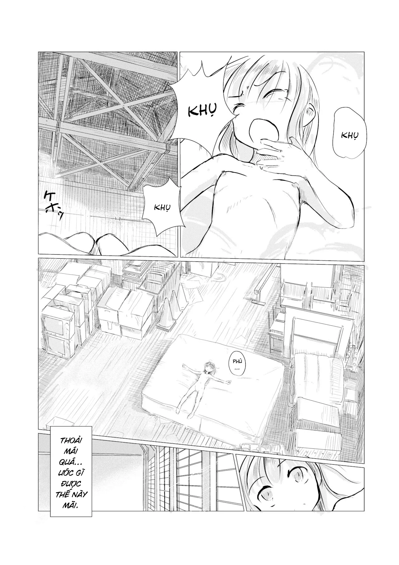 HentaiVN.net - Ảnh 6 - Cô gái và ngôi trường bị bỏ hoang - Chap 4