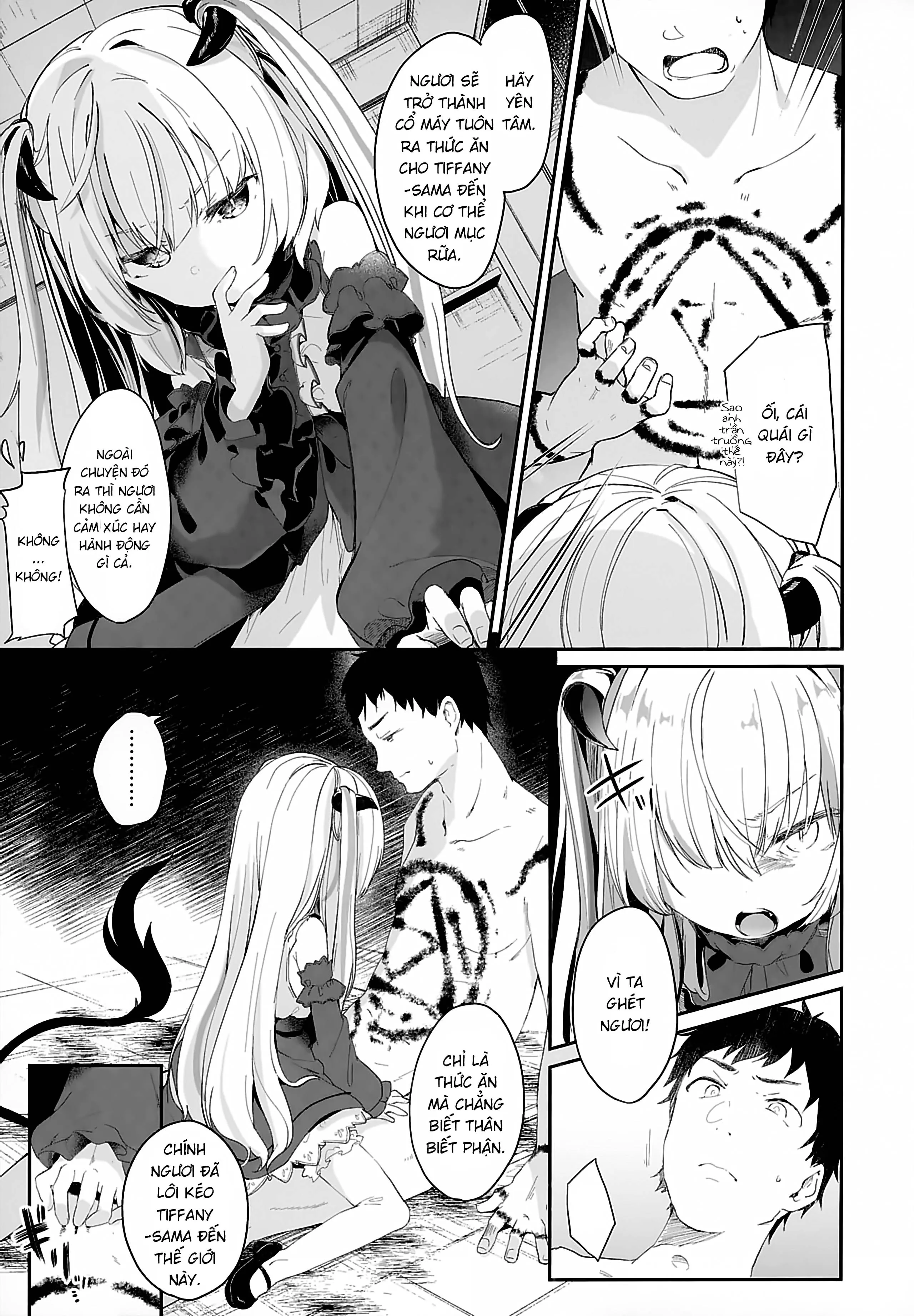 HentaiVN.net - Ảnh 14 - Boku wa Chiisana Succubus no Shimobe [Uncen] [Tôi là nô lệ của mấy bé Succubus loli] - Chap 2