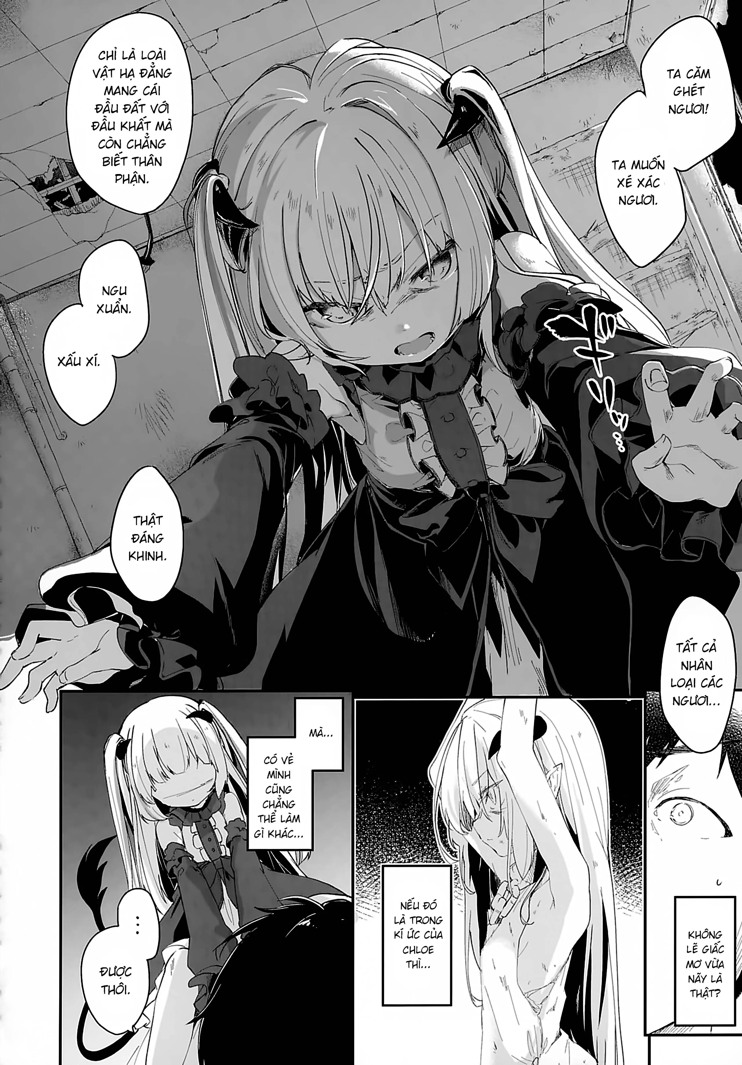 HentaiVN.net - Ảnh 15 - Boku wa Chiisana Succubus no Shimobe [Uncen] [Tôi là nô lệ của mấy bé Succubus loli] - Chap 2