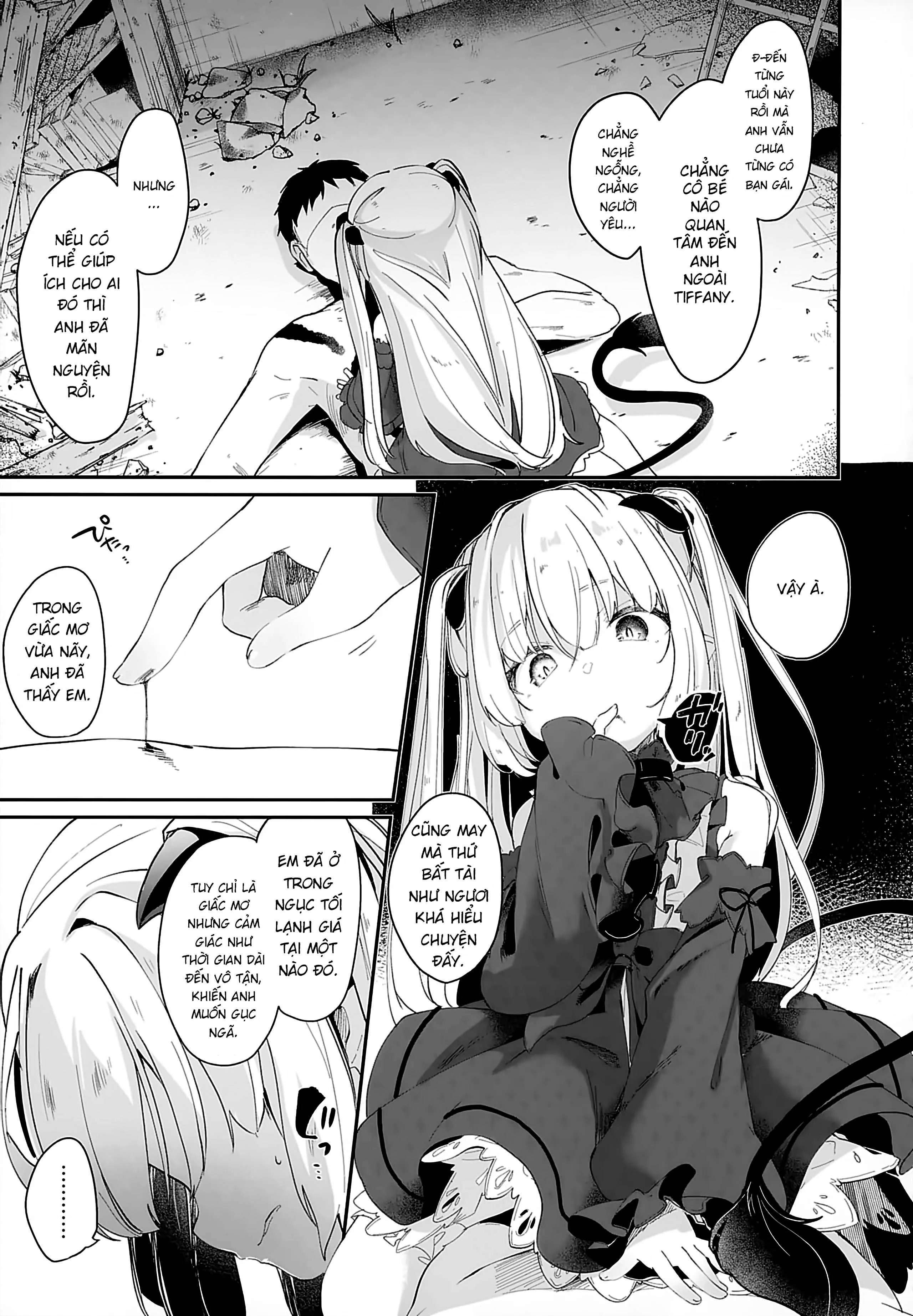 HentaiVN.net - Ảnh 16 - Boku wa Chiisana Succubus no Shimobe [Uncen] [Tôi là nô lệ của mấy bé Succubus loli] - Chap 2