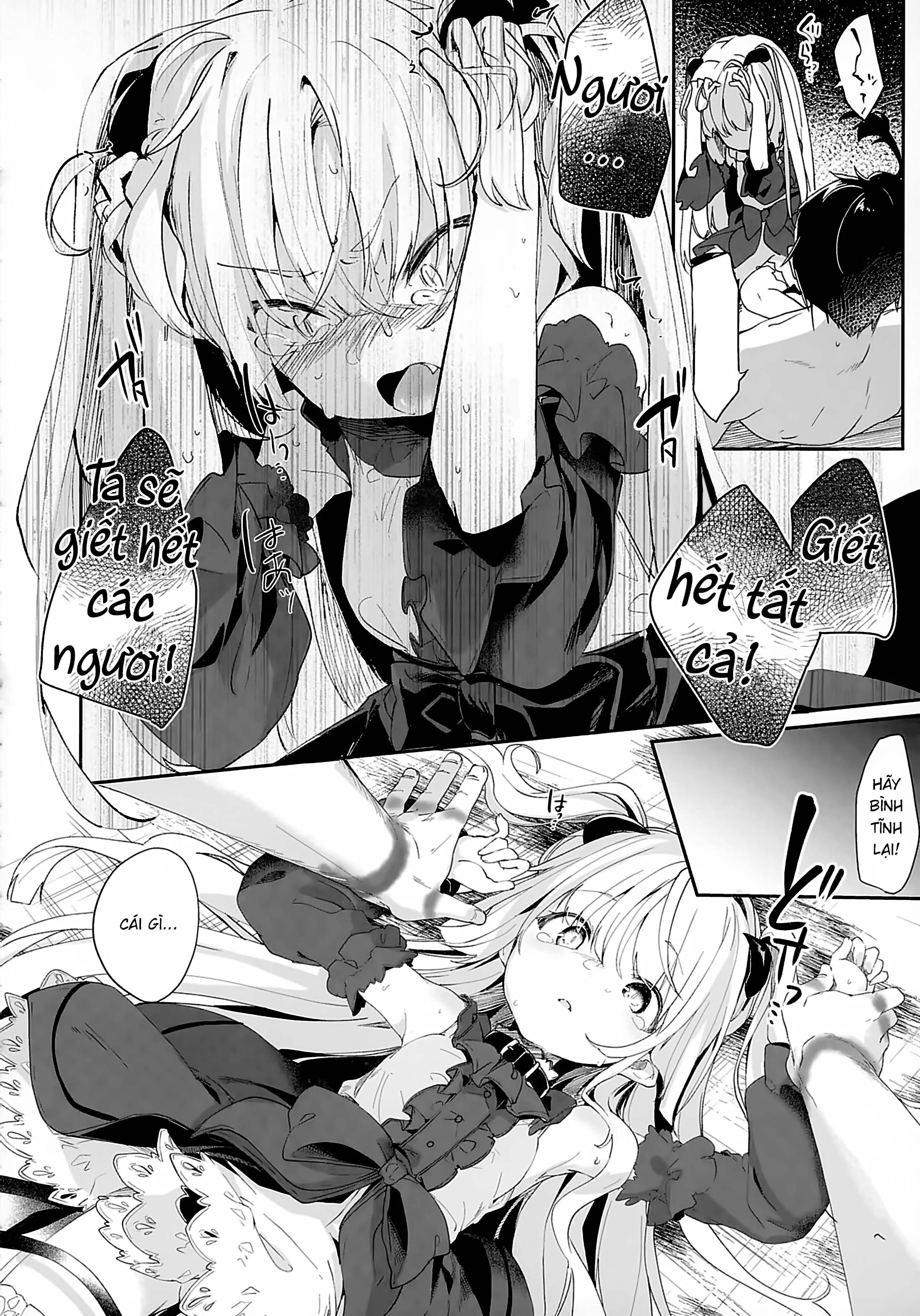 HentaiVN.net - Ảnh 17 - Boku wa Chiisana Succubus no Shimobe [Uncen] [Tôi là nô lệ của mấy bé Succubus loli] - Chap 2