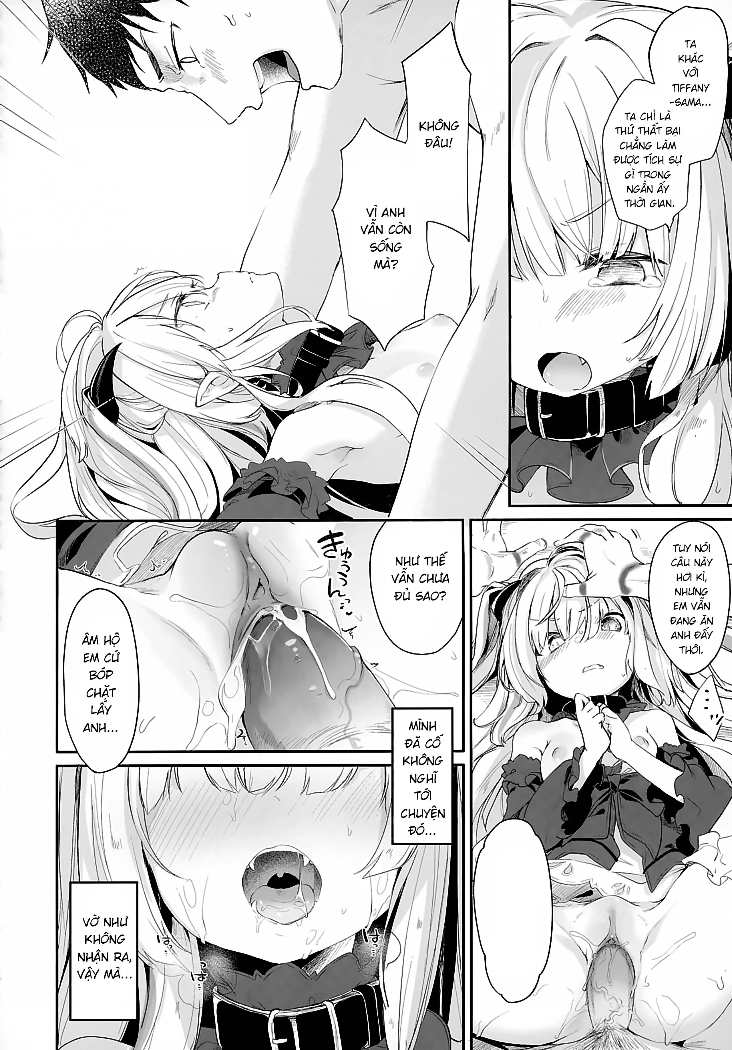 HentaiVN.net - Ảnh 21 - Boku wa Chiisana Succubus no Shimobe [Uncen] [Tôi là nô lệ của mấy bé Succubus loli] - Chap 2