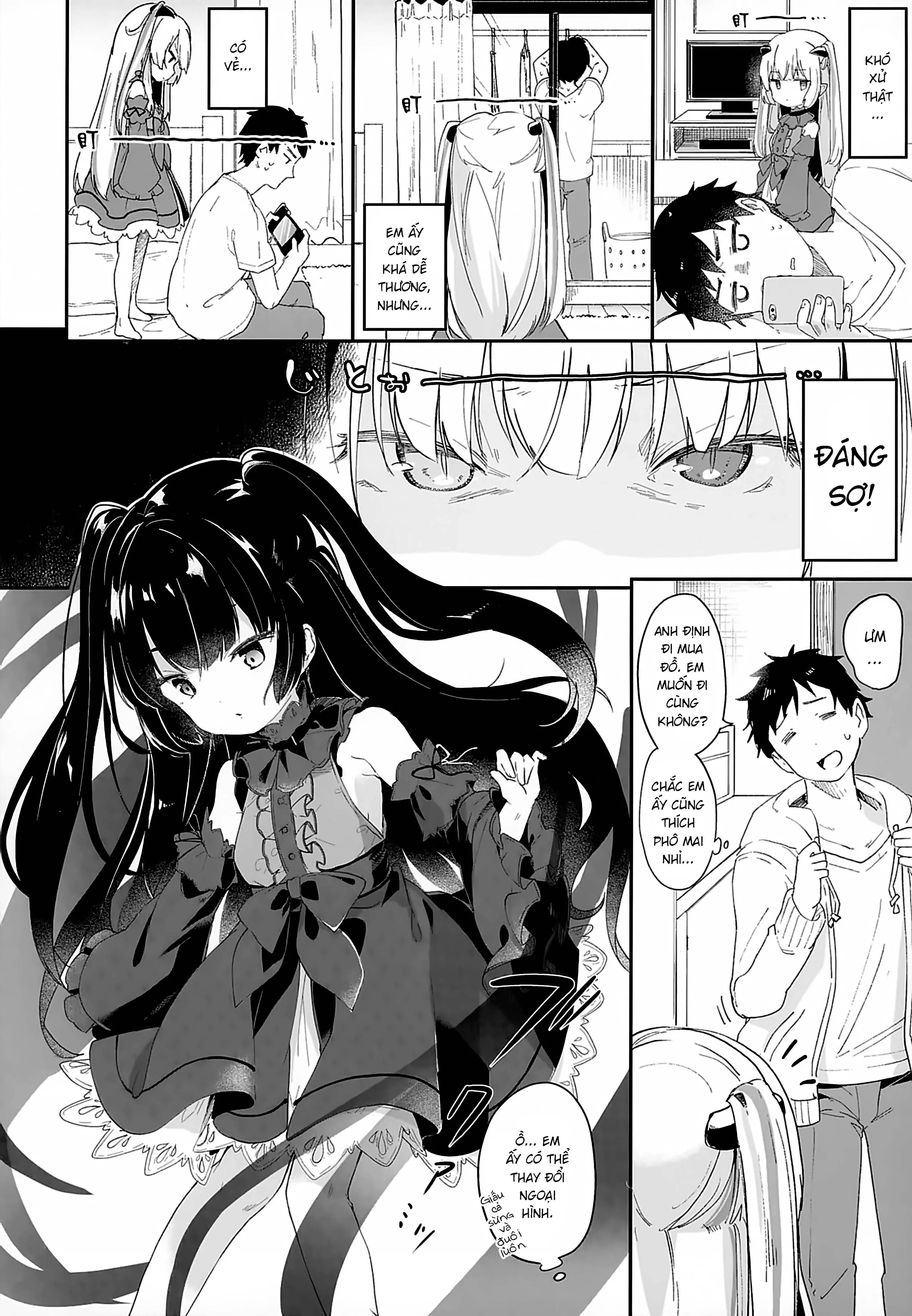 HentaiVN.net - Ảnh 7 - Boku wa Chiisana Succubus no Shimobe [Uncen] [Tôi là nô lệ của mấy bé Succubus loli] - Chap 2