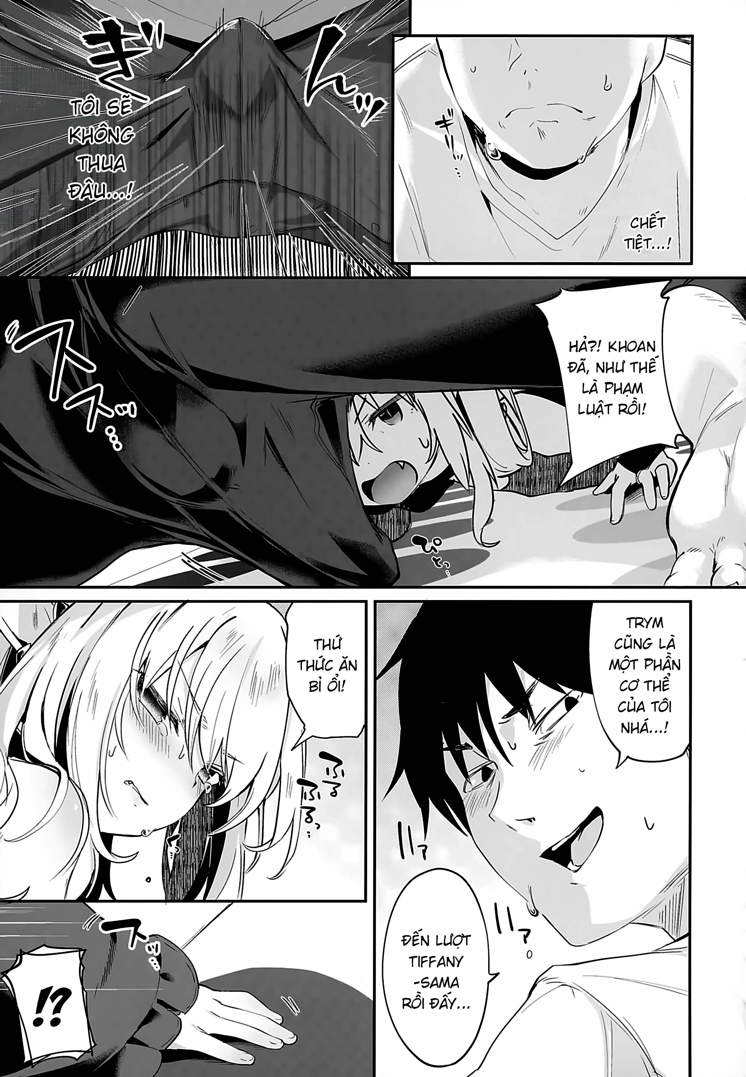 HentaiVN.net - Ảnh 8 - Boku wa Chiisana Succubus no Shimobe [Uncen] [Tôi là nô lệ của mấy bé Succubus loli] - Chap 4