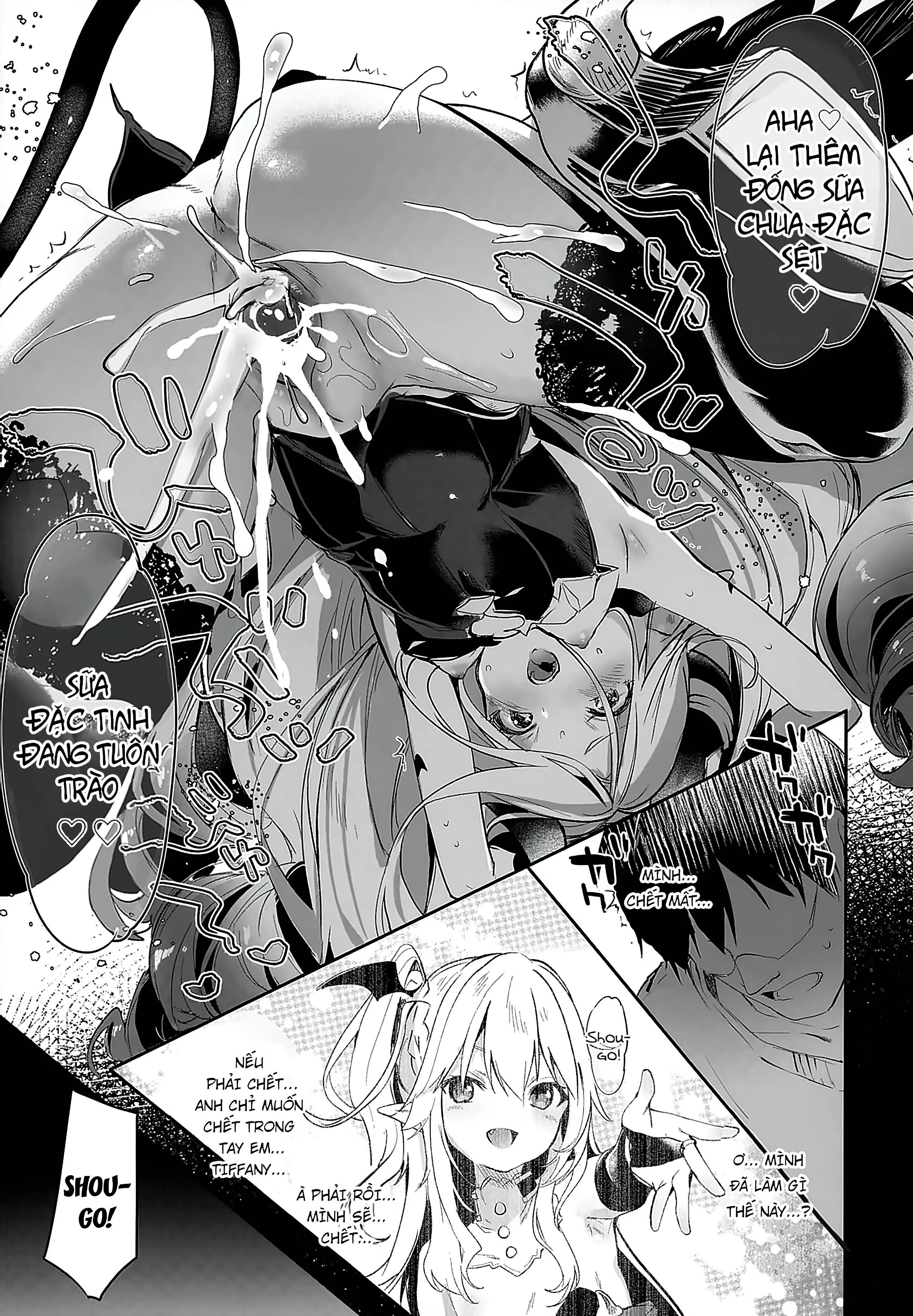HentaiVN.net - Ảnh 17 - Boku wa Chiisana Succubus no Shimobe [Uncen] [Tôi là nô lệ của mấy bé Succubus loli] - Chap 5