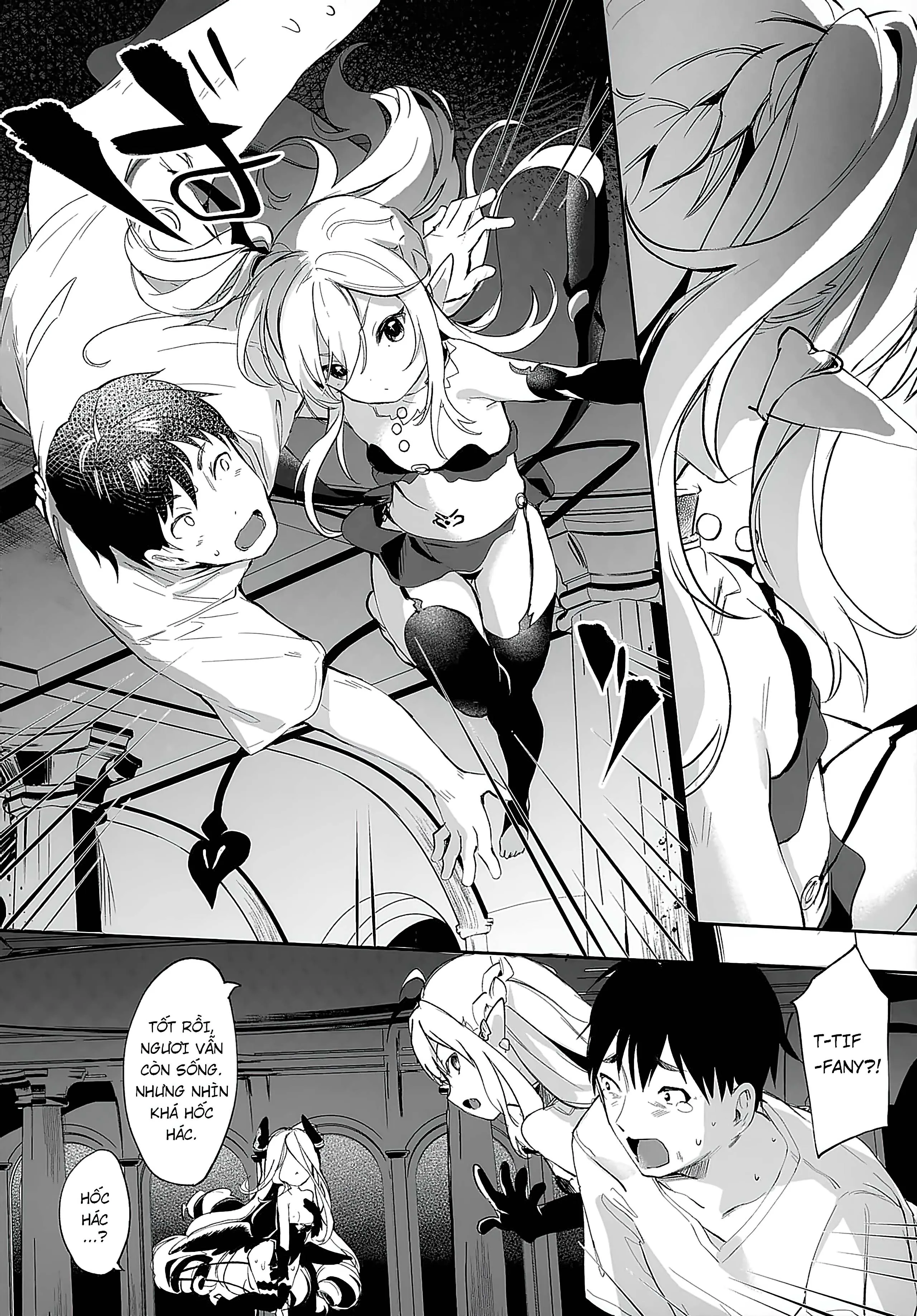 HentaiVN.net - Ảnh 18 - Boku wa Chiisana Succubus no Shimobe [Uncen] [Tôi là nô lệ của mấy bé Succubus loli] - Chap 5