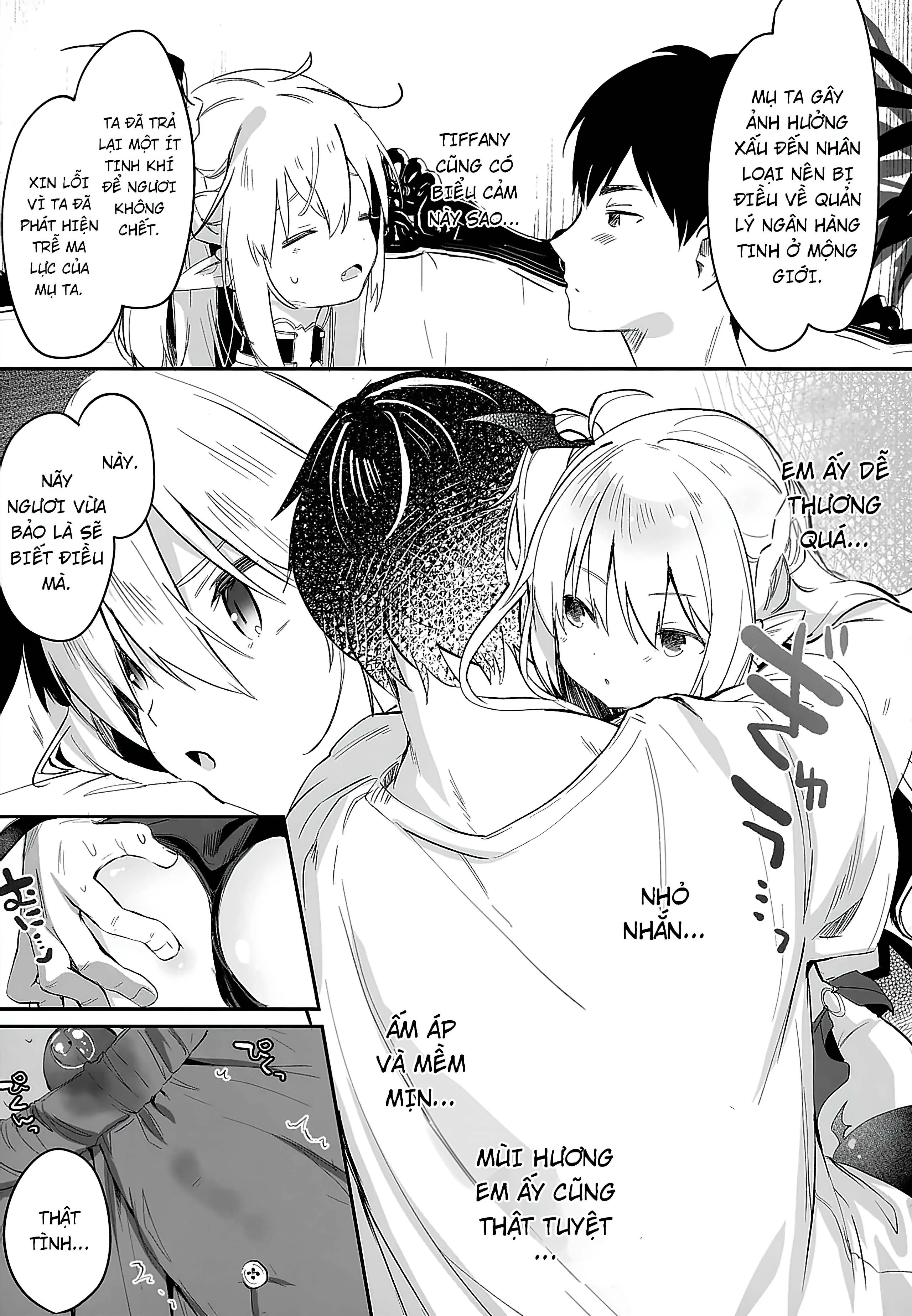 HentaiVN.net - Ảnh 23 - Boku wa Chiisana Succubus no Shimobe [Uncen] [Tôi là nô lệ của mấy bé Succubus loli] - Chap 5