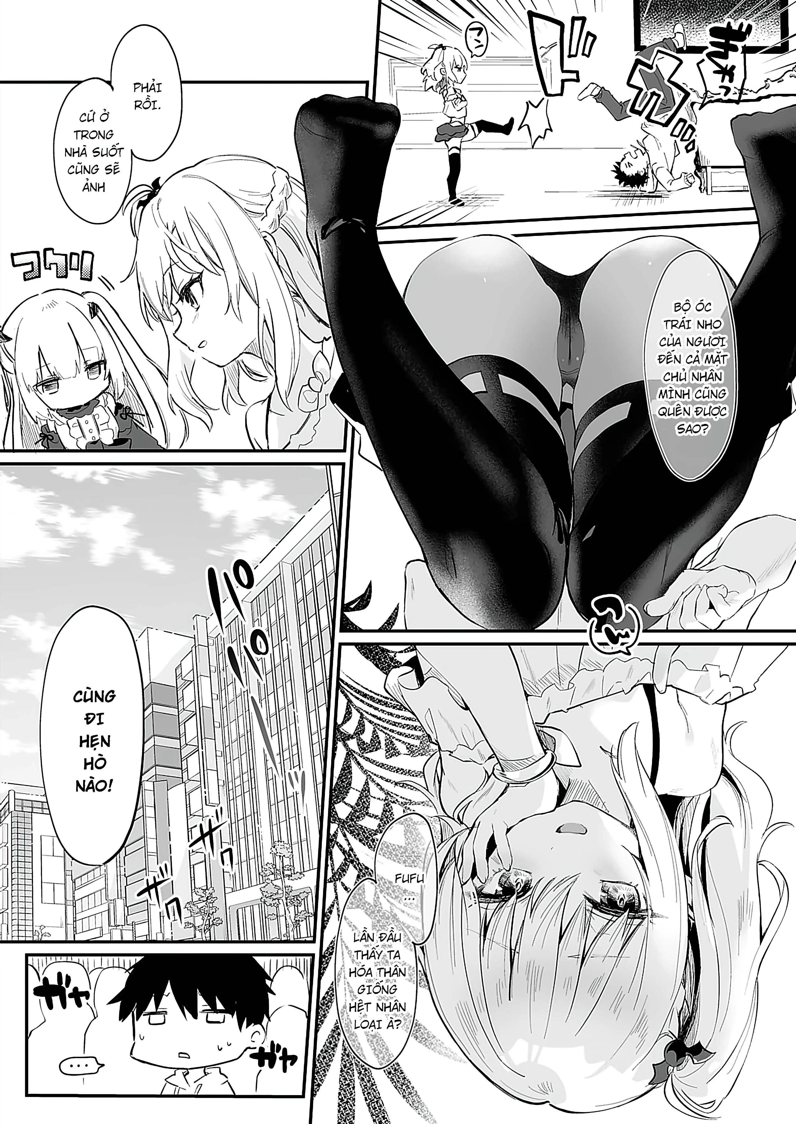HentaiVN.net - Ảnh 11 - Boku wa Chiisana Succubus no Shimobe [Uncen] [Tôi là nô lệ của mấy bé Succubus loli] - Chap 6 [END]