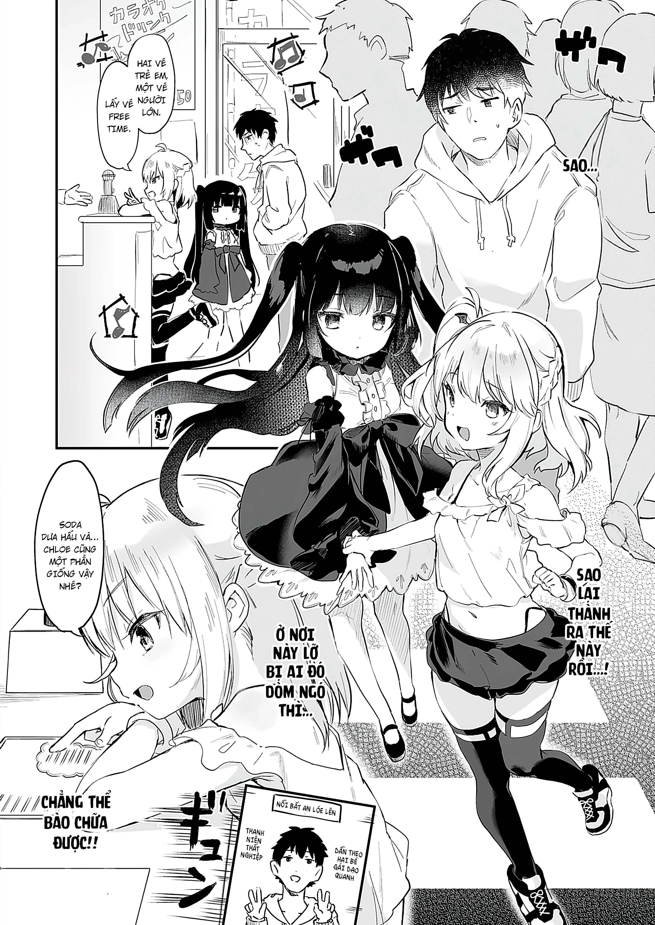 HentaiVN.net - Ảnh 12 - Boku wa Chiisana Succubus no Shimobe [Uncen] [Tôi là nô lệ của mấy bé Succubus loli] - Chap 6 [END]