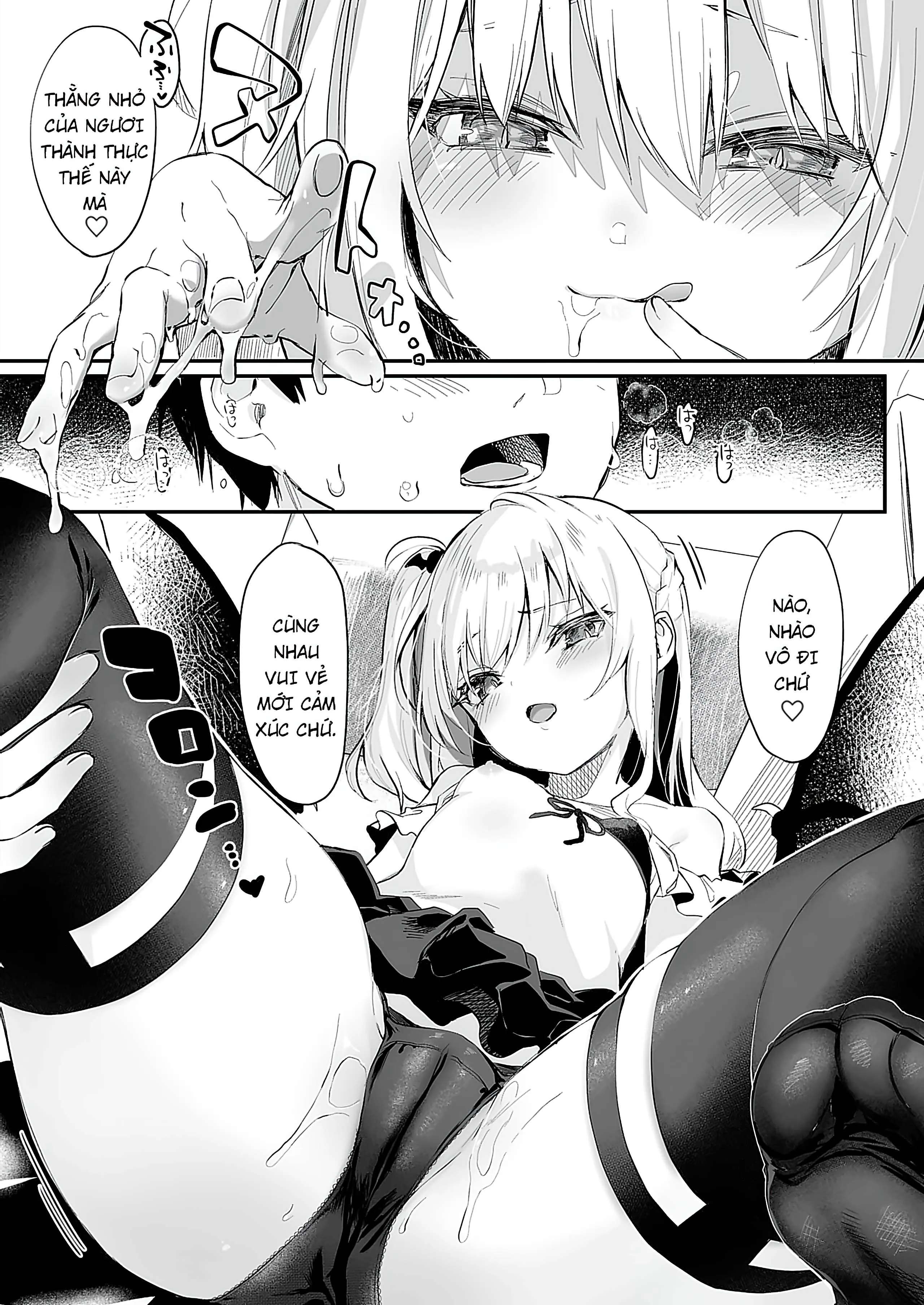 HentaiVN.net - Ảnh 19 - Boku wa Chiisana Succubus no Shimobe [Uncen] [Tôi là nô lệ của mấy bé Succubus loli] - Chap 6 [END]