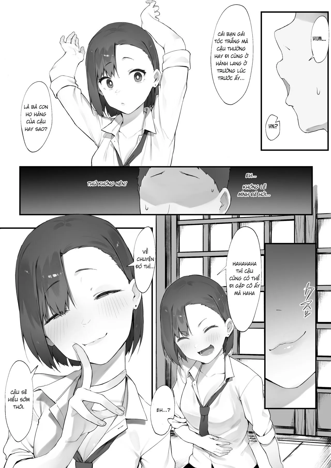 HentaiVN.net - Ảnh 9 - Kanojo no Oshigoto - Oneshot nứng