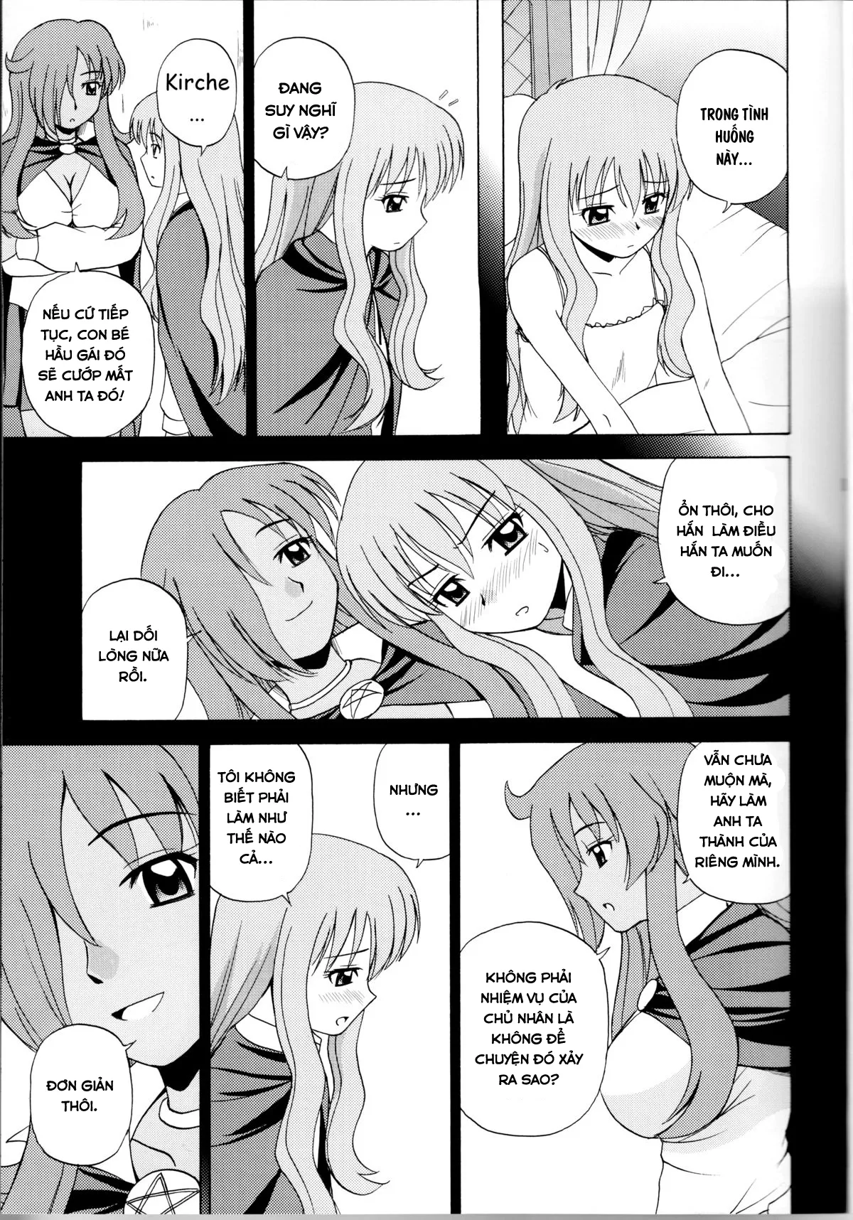 HentaiVN.net - Ảnh 10 - Le Beau Maitre (Zero no Tsukaima) [Zero no tsukaima; Zero No Tsukaima; Zero no Tsukaima] - Chap 1 - Louise & Siesta