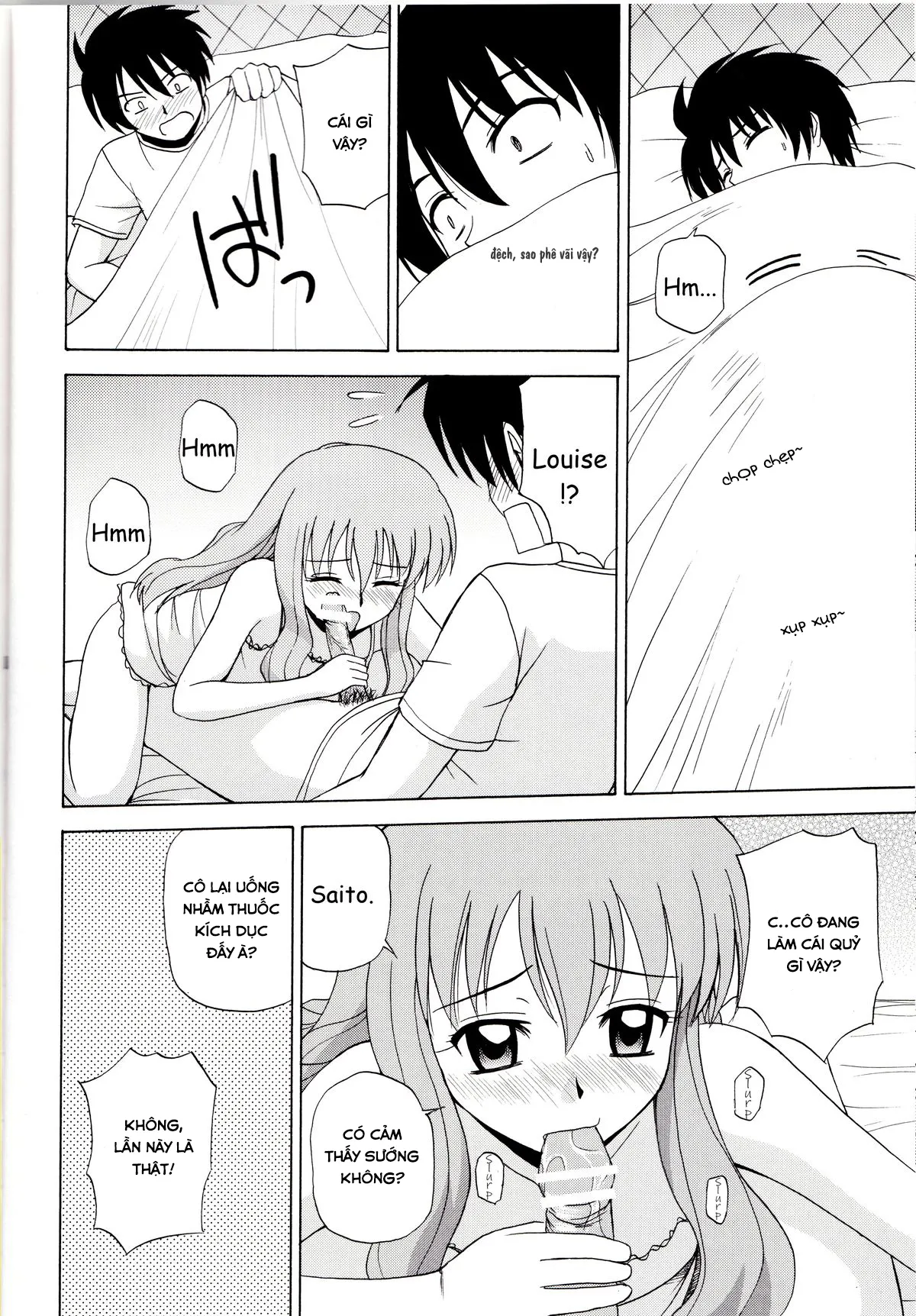 HentaiVN.net - Ảnh 11 - Le Beau Maitre (Zero no Tsukaima) [Zero no tsukaima; Zero No Tsukaima; Zero no Tsukaima] - Chap 1 - Louise & Siesta