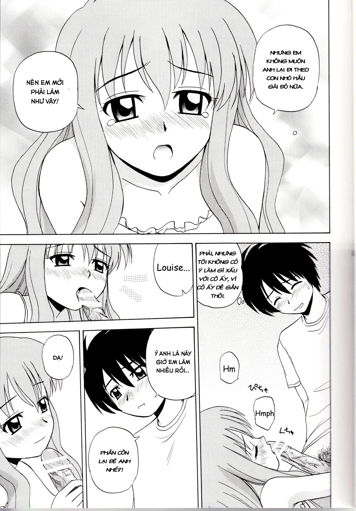HentaiVN.net - Ảnh 12 - Le Beau Maitre (Zero no Tsukaima) [Zero no tsukaima; Zero No Tsukaima; Zero no Tsukaima] - Chap 1 - Louise & Siesta