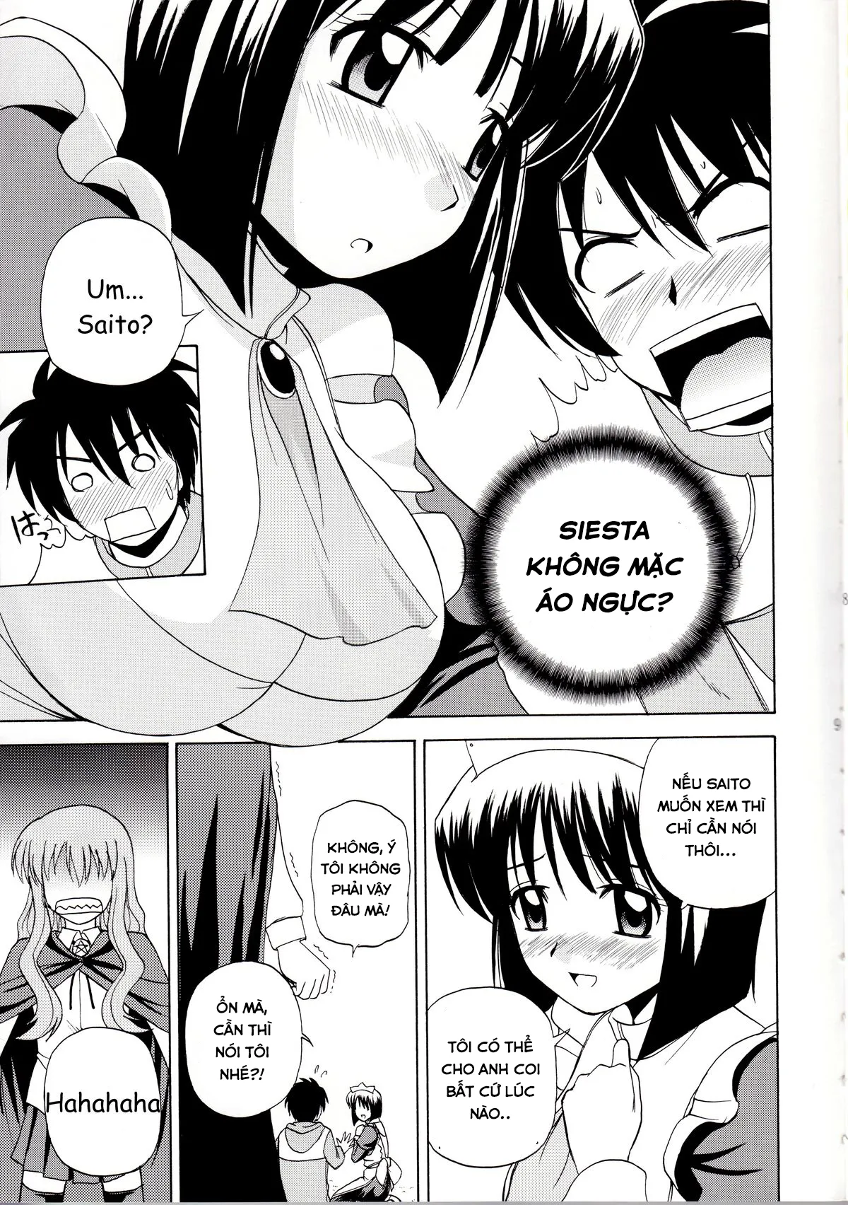 HentaiVN.net - Ảnh 6 - Le Beau Maitre (Zero no Tsukaima) [Zero no tsukaima; Zero No Tsukaima; Zero no Tsukaima] - Chap 1 - Louise & Siesta