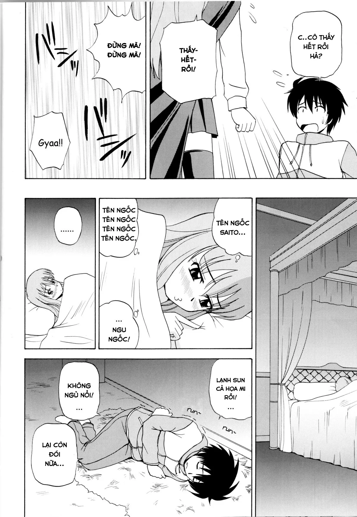 HentaiVN.net - Ảnh 7 - Le Beau Maitre (Zero no Tsukaima) [Zero no tsukaima; Zero No Tsukaima; Zero no Tsukaima] - Chap 1 - Louise & Siesta
