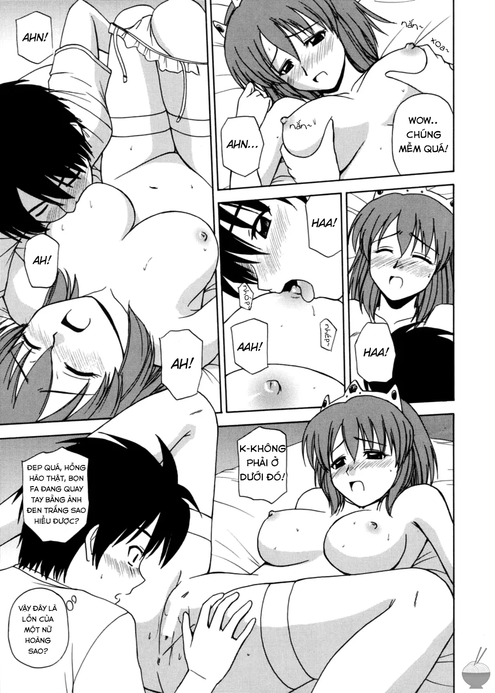 HentaiVN.net - Ảnh 15 - Le Beau Maitre (Zero no Tsukaima) [Zero no tsukaima; Zero No Tsukaima; Zero no Tsukaima] - Chap 2 - Nữ Hoàng