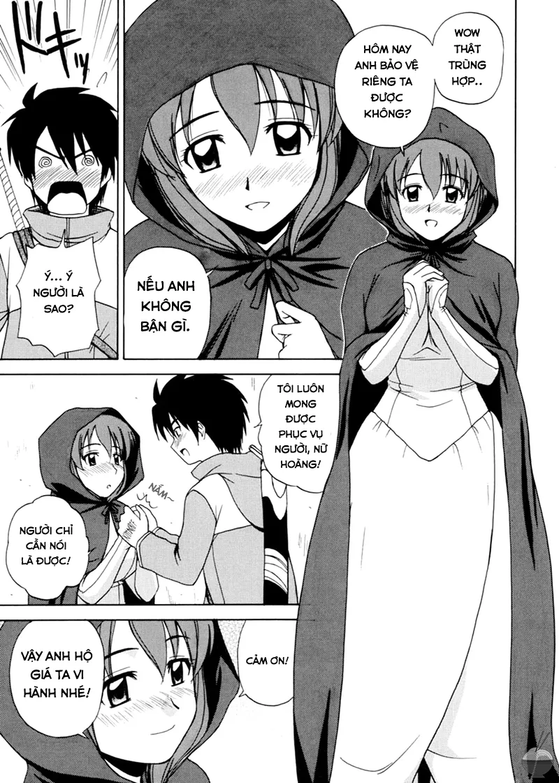 HentaiVN.net - Ảnh 7 - Le Beau Maitre (Zero no Tsukaima) [Zero no tsukaima; Zero No Tsukaima; Zero no Tsukaima] - Chap 2 - Nữ Hoàng