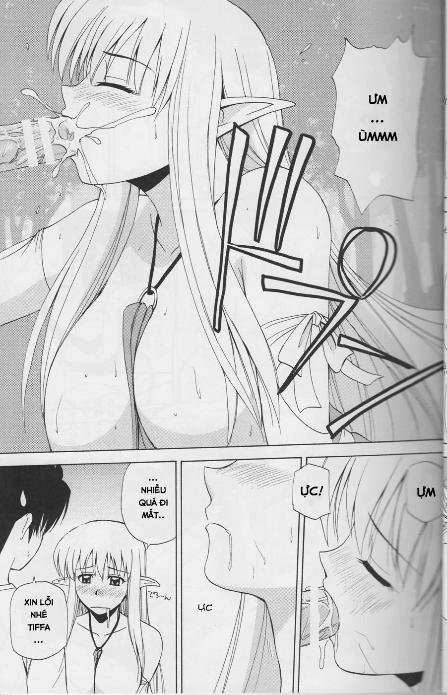 HentaiVN.net - Ảnh 16 - Le Beau Maitre (Zero no Tsukaima) [Zero no tsukaima; Zero No Tsukaima; Zero no Tsukaima] - Chap 4 - Tình bạn với elf Tiffa
