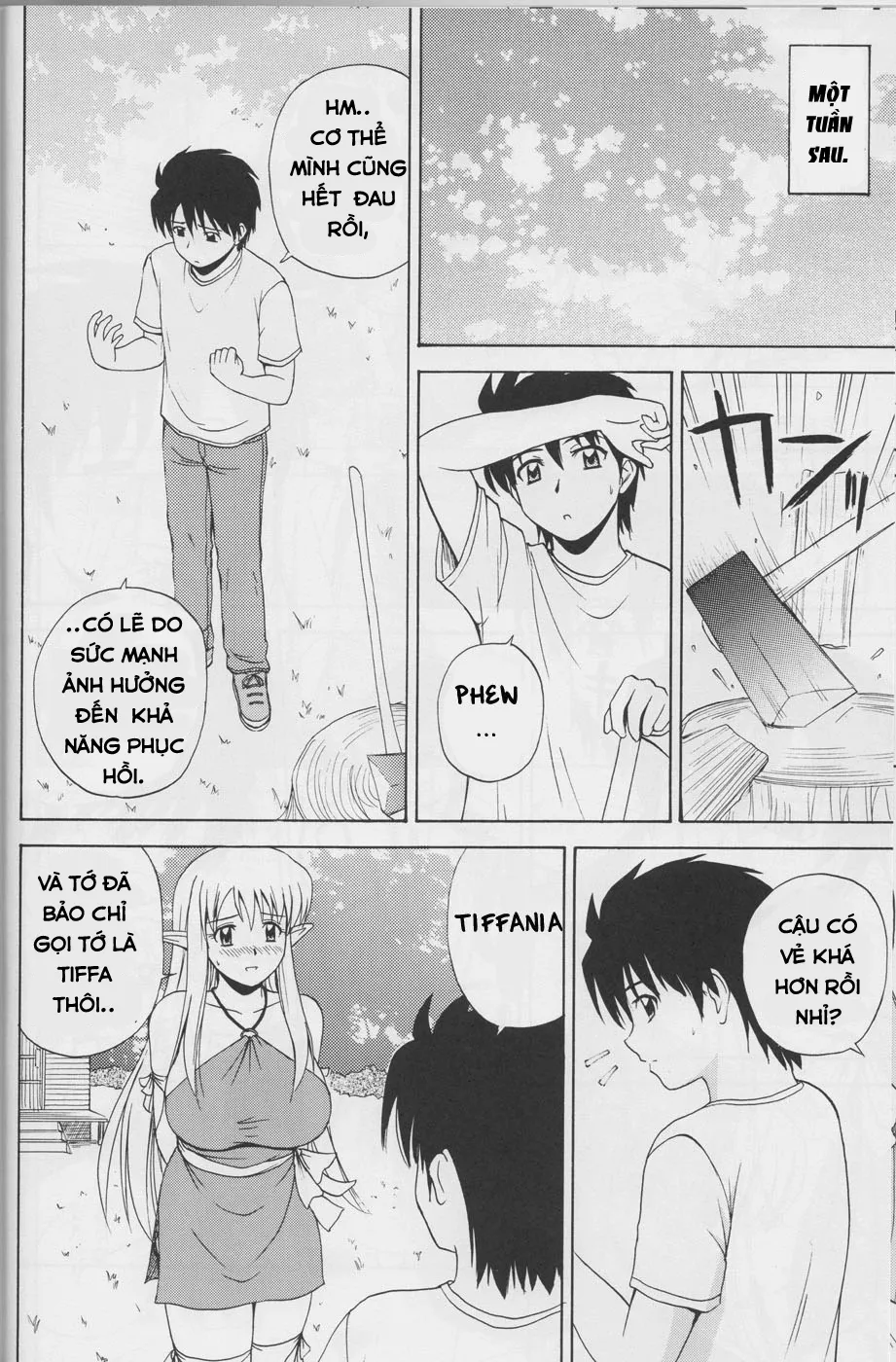 HentaiVN.net - Ảnh 7 - Le Beau Maitre (Zero no Tsukaima) [Zero no tsukaima; Zero No Tsukaima; Zero no Tsukaima] - Chap 4 - Tình bạn với elf Tiffa