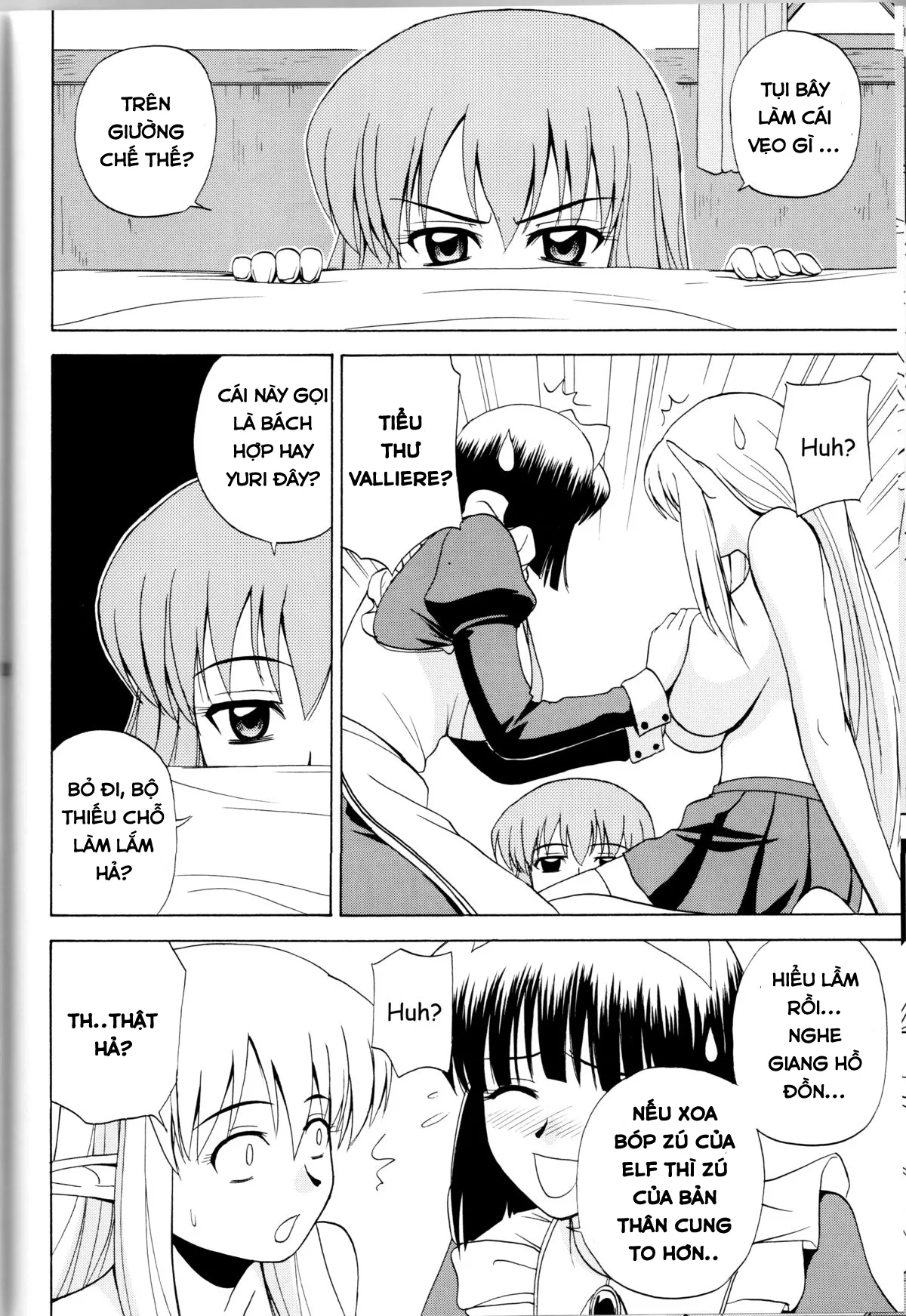 HentaiVN.net - Ảnh 21 - Le Beau Maitre (Zero no Tsukaima) [Zero no tsukaima; Zero No Tsukaima; Zero no Tsukaima] - Chap 5 - Bị nữ hoàng tra tấn