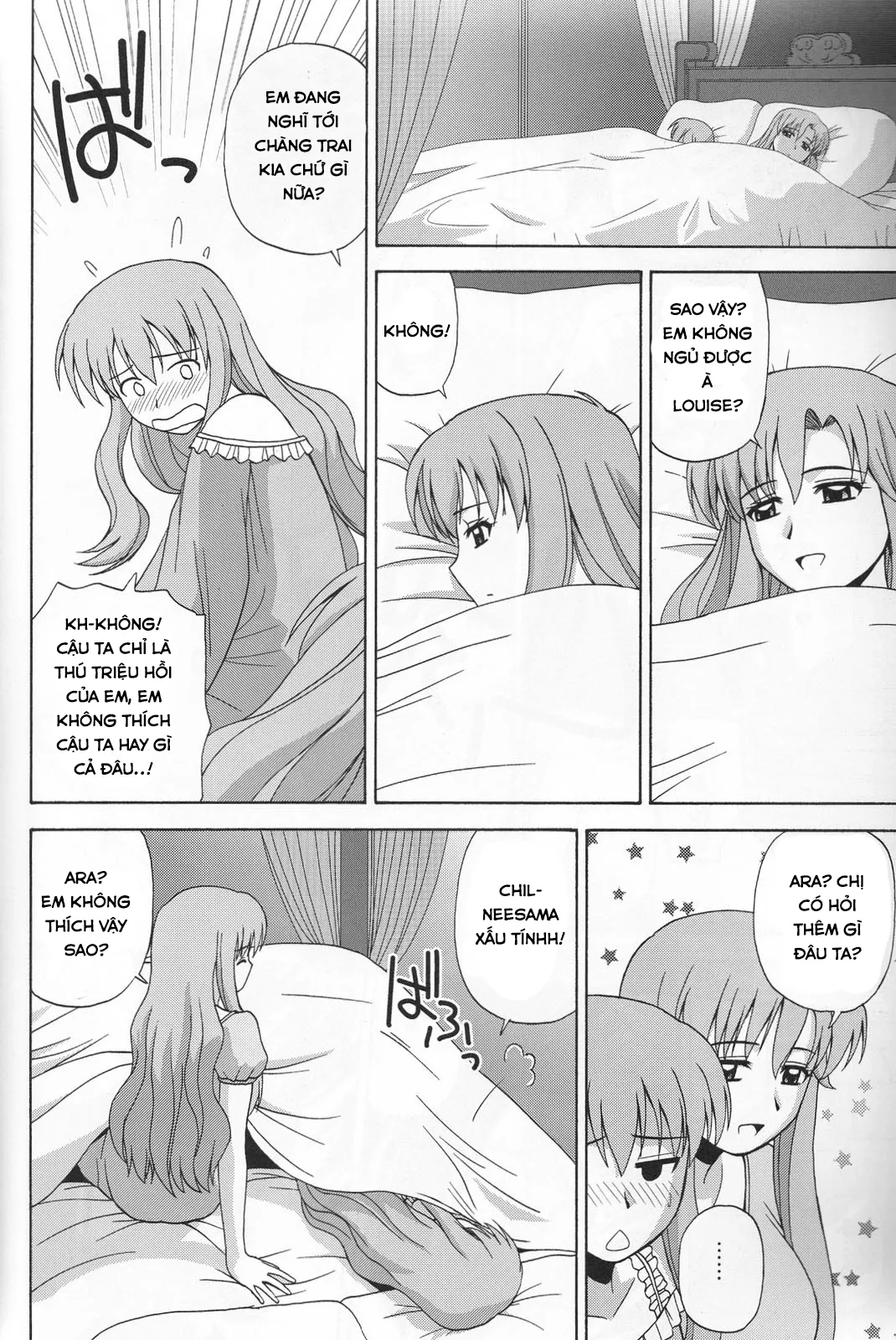 HentaiVN.net - Ảnh 10 - Le Beau Maitre (Zero no Tsukaima) [Zero no tsukaima; Zero No Tsukaima; Zero no Tsukaima] - Chap 6 - Chị vợ cũng là vợ tôi