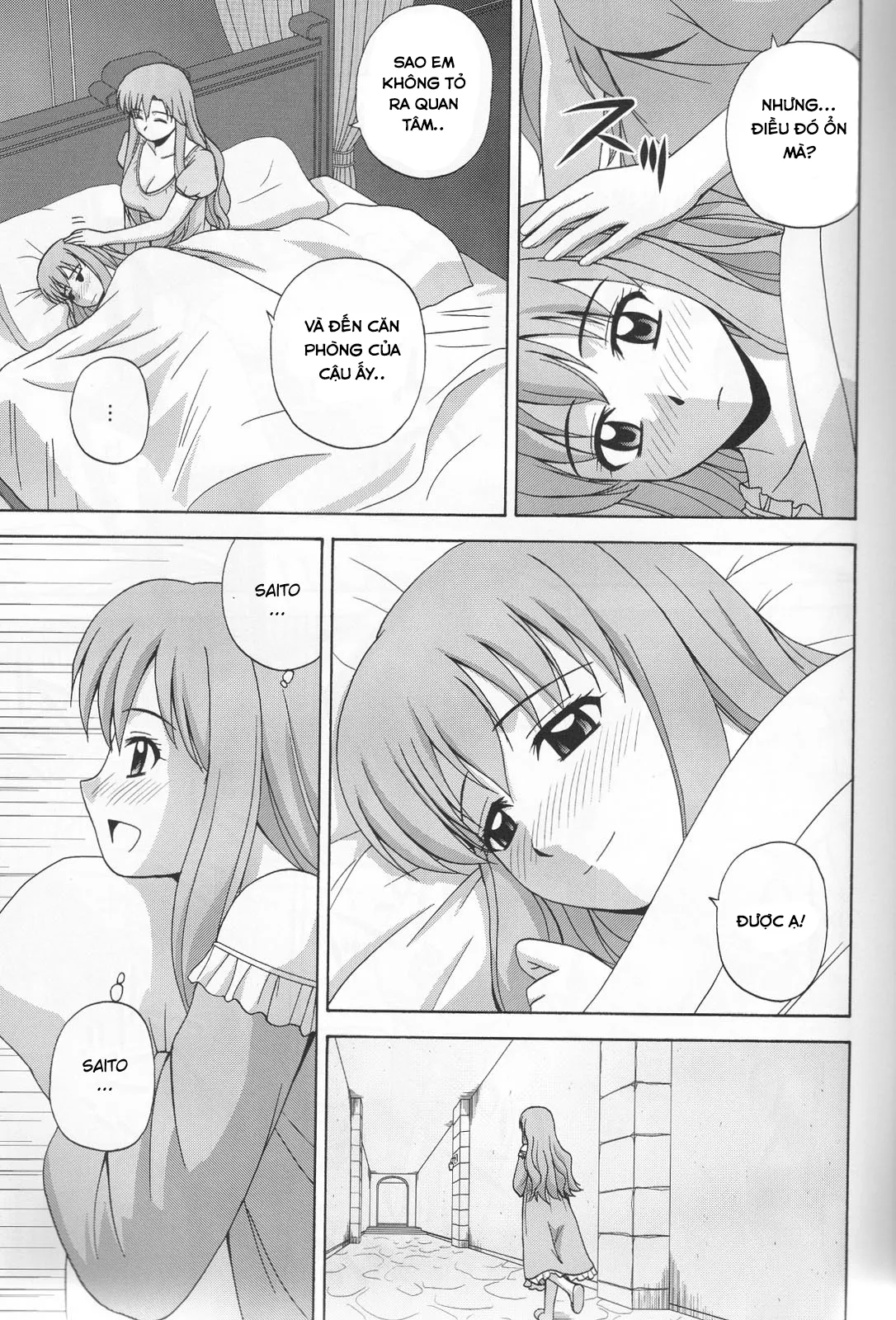 HentaiVN.net - Ảnh 11 - Le Beau Maitre (Zero no Tsukaima) [Zero no tsukaima; Zero No Tsukaima; Zero no Tsukaima] - Chap 6 - Chị vợ cũng là vợ tôi