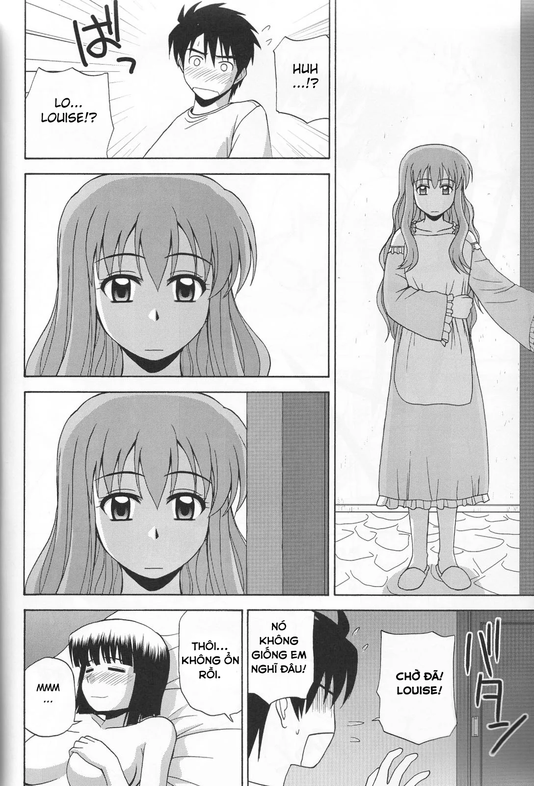 HentaiVN.net - Ảnh 14 - Le Beau Maitre (Zero no Tsukaima) [Zero no tsukaima; Zero No Tsukaima; Zero no Tsukaima] - Chap 6 - Chị vợ cũng là vợ tôi