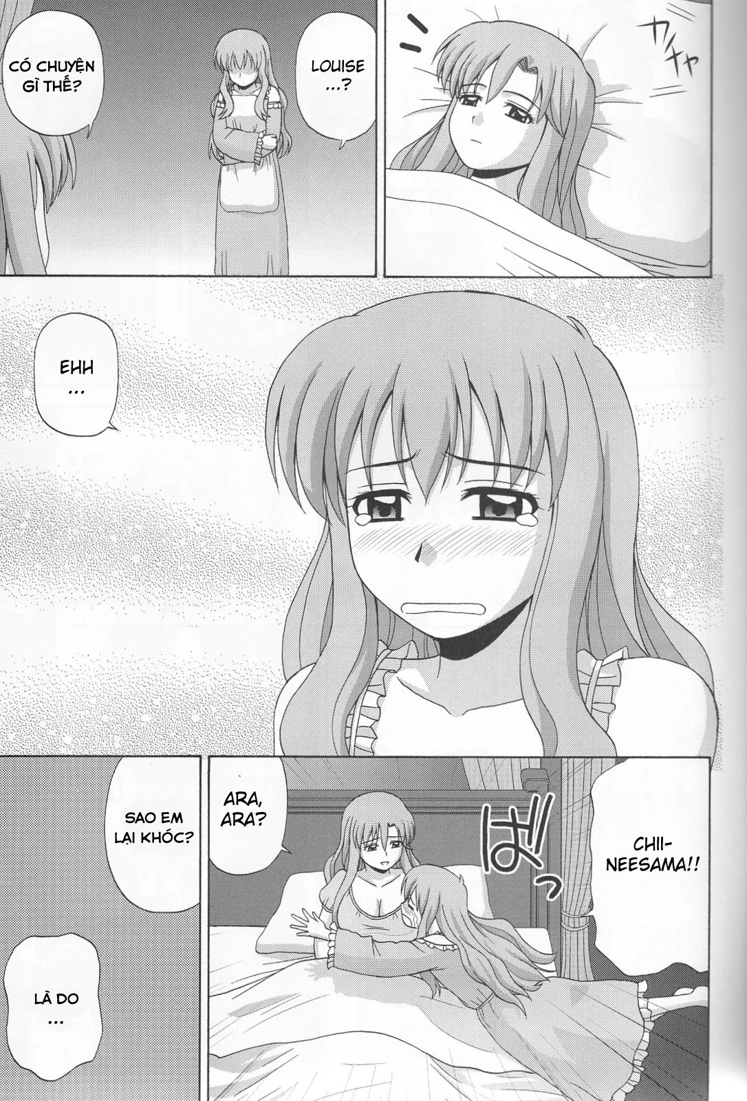 HentaiVN.net - Ảnh 15 - Le Beau Maitre (Zero no Tsukaima) [Zero no tsukaima; Zero No Tsukaima; Zero no Tsukaima] - Chap 6 - Chị vợ cũng là vợ tôi