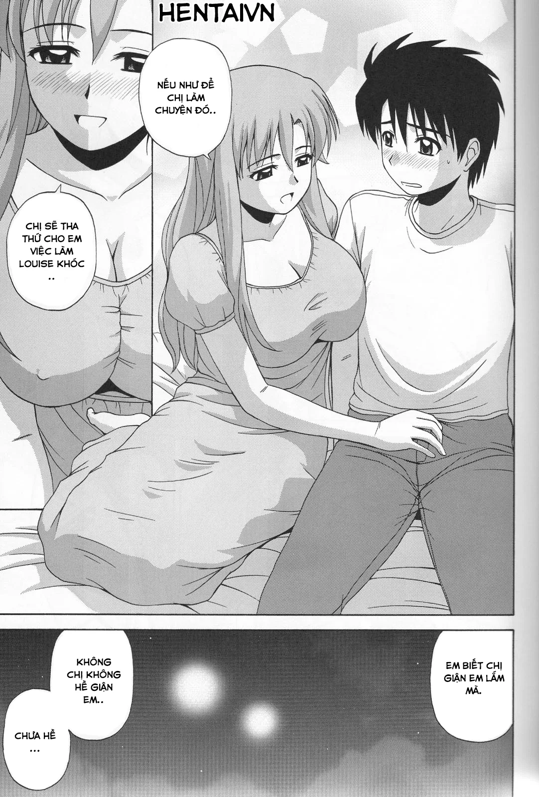 HentaiVN.net - Ảnh 19 - Le Beau Maitre (Zero no Tsukaima) [Zero no tsukaima; Zero No Tsukaima; Zero no Tsukaima] - Chap 6 - Chị vợ cũng là vợ tôi