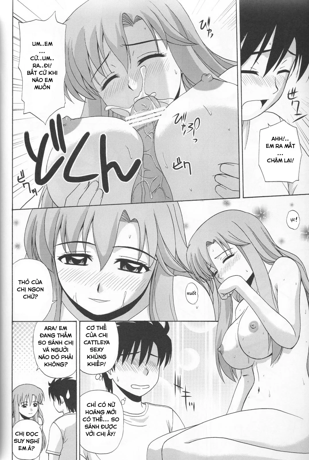 HentaiVN.net - Ảnh 22 - Le Beau Maitre (Zero no Tsukaima) [Zero no tsukaima; Zero No Tsukaima; Zero no Tsukaima] - Chap 6 - Chị vợ cũng là vợ tôi