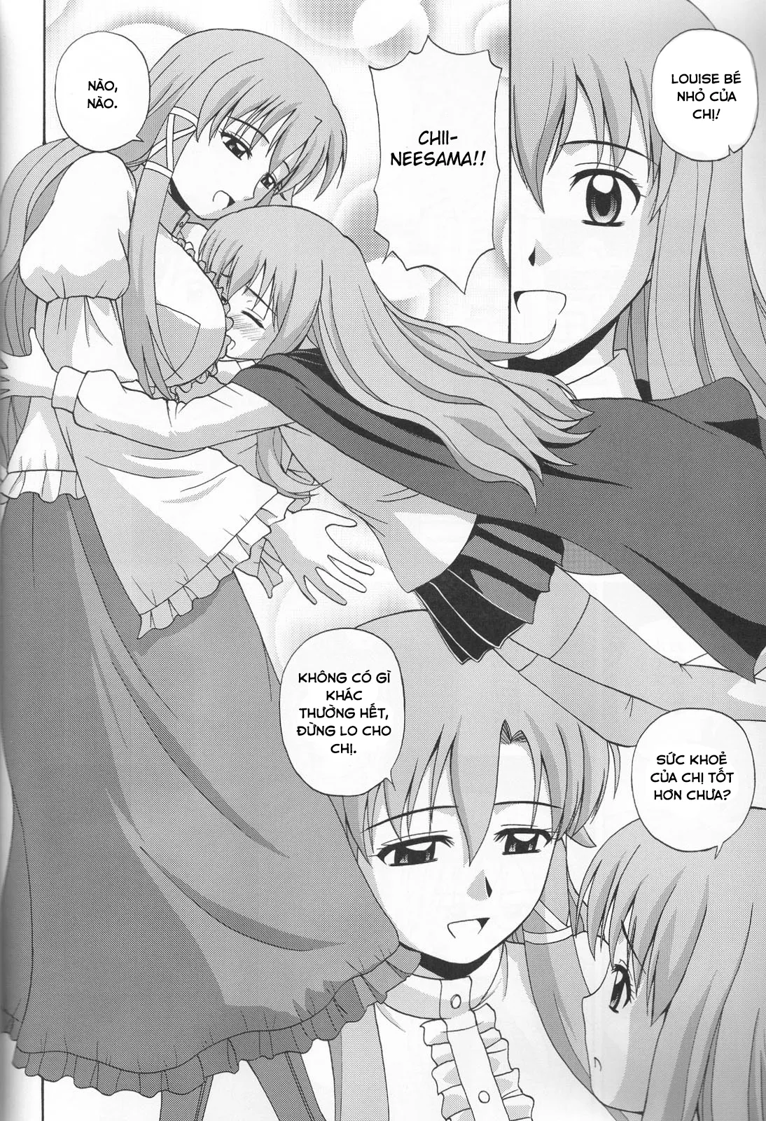 HentaiVN.net - Ảnh 4 - Le Beau Maitre (Zero no Tsukaima) [Zero no tsukaima; Zero No Tsukaima; Zero no Tsukaima] - Chap 6 - Chị vợ cũng là vợ tôi