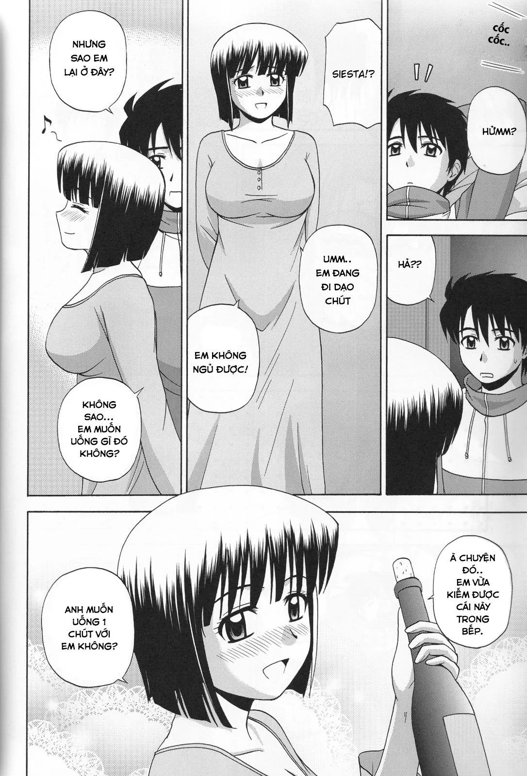 HentaiVN.net - Ảnh 6 - Le Beau Maitre (Zero no Tsukaima) [Zero no tsukaima; Zero No Tsukaima; Zero no Tsukaima] - Chap 6 - Chị vợ cũng là vợ tôi