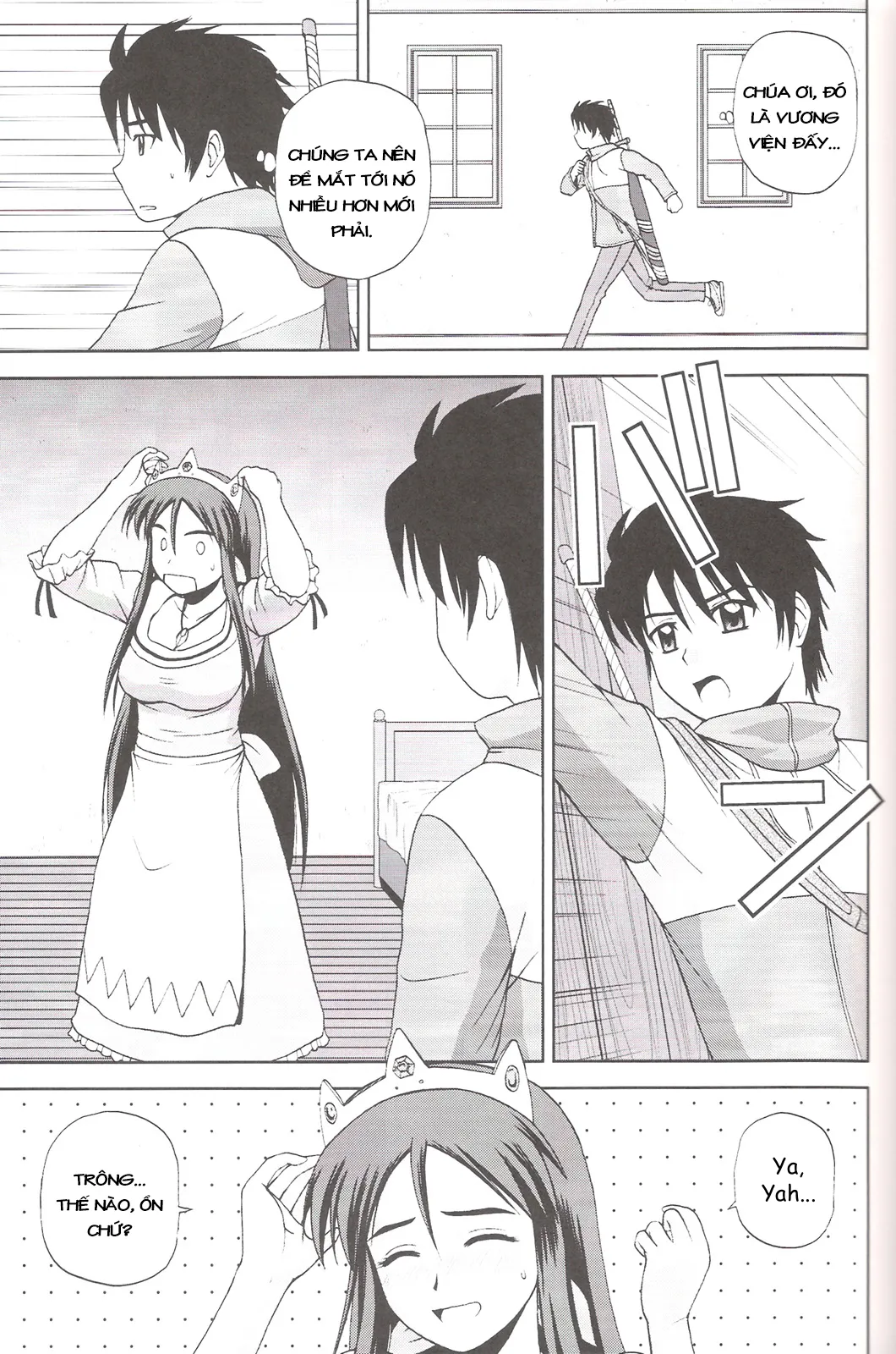 HentaiVN.net - Ảnh 15 - Le Beau Maitre (Zero no Tsukaima) [Zero no tsukaima; Zero No Tsukaima; Zero no Tsukaima] - Chap 7 - Chủ khách sạn chữa bệnh *ý sinh liếu*