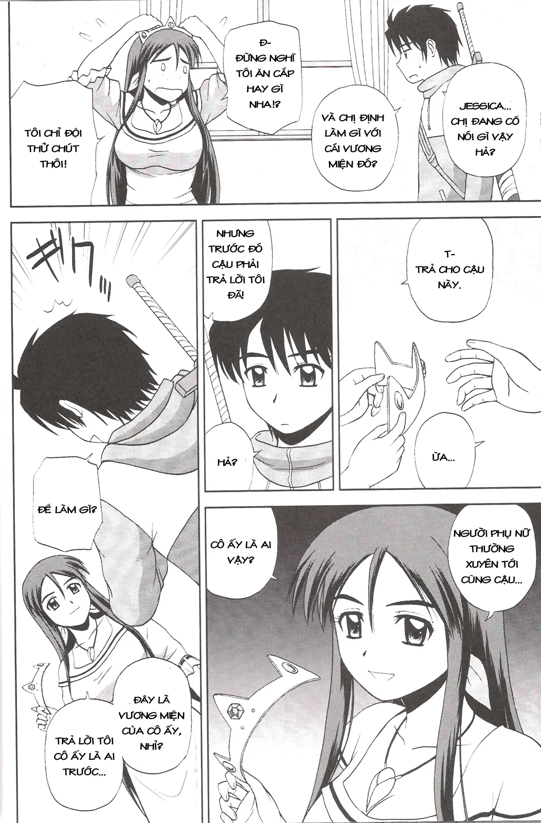 HentaiVN.net - Ảnh 16 - Le Beau Maitre (Zero no Tsukaima) [Zero no tsukaima; Zero No Tsukaima; Zero no Tsukaima] - Chap 7 - Chủ khách sạn chữa bệnh *ý sinh liếu*