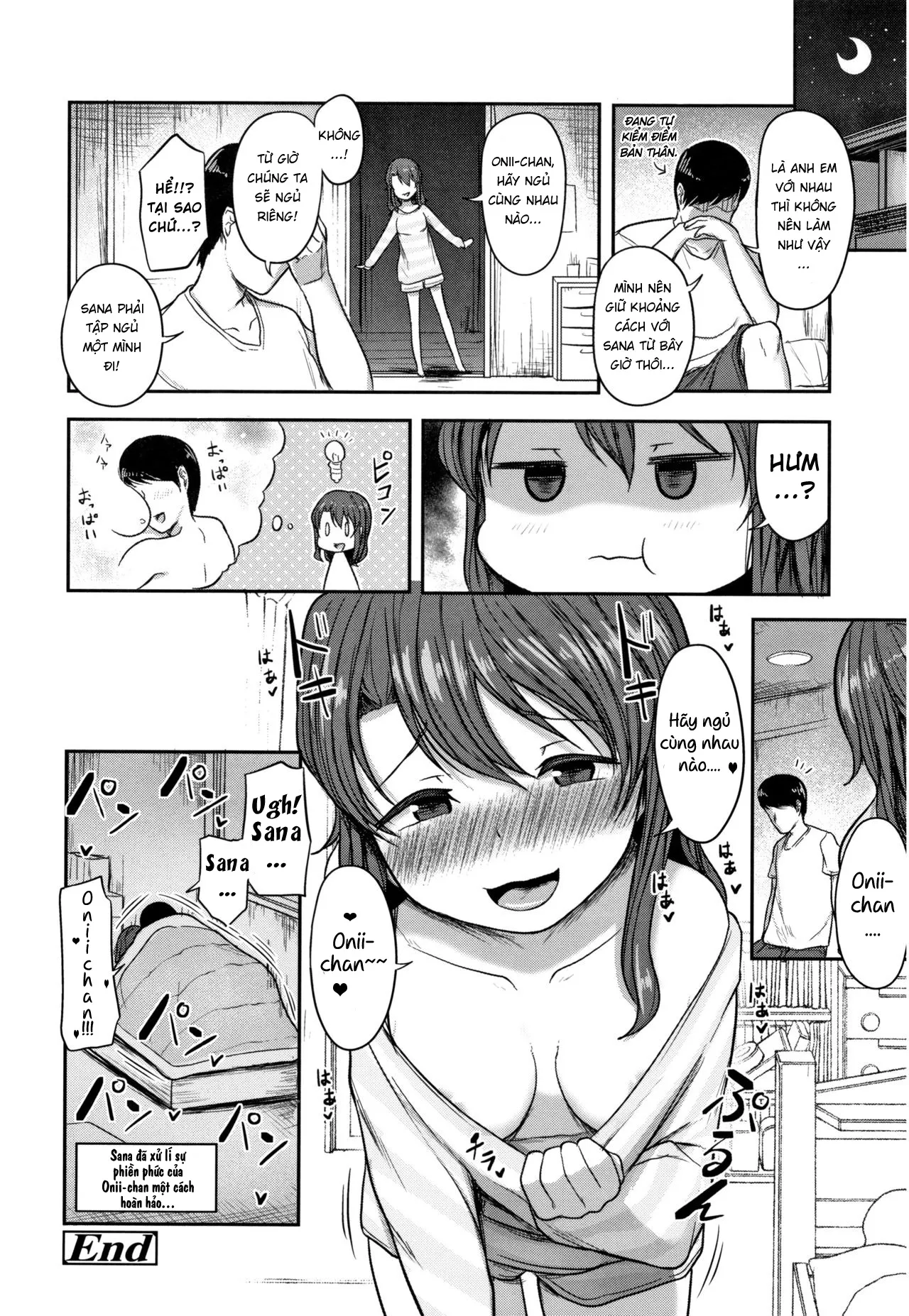 HentaiVN.net - Ảnh 22 - Sana-chan muốn tắm chung... [Imouto no Mune wa Seichou-ki] - Oneshot
