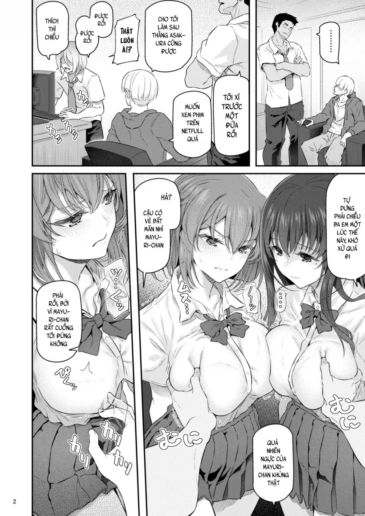 HentaiVN.net - Ảnh 4 - Suika yon - Chap 1