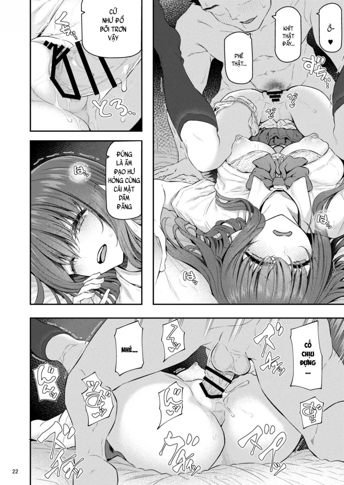 HentaiVN.net - Ảnh 4 - Suika yon - Chap 2