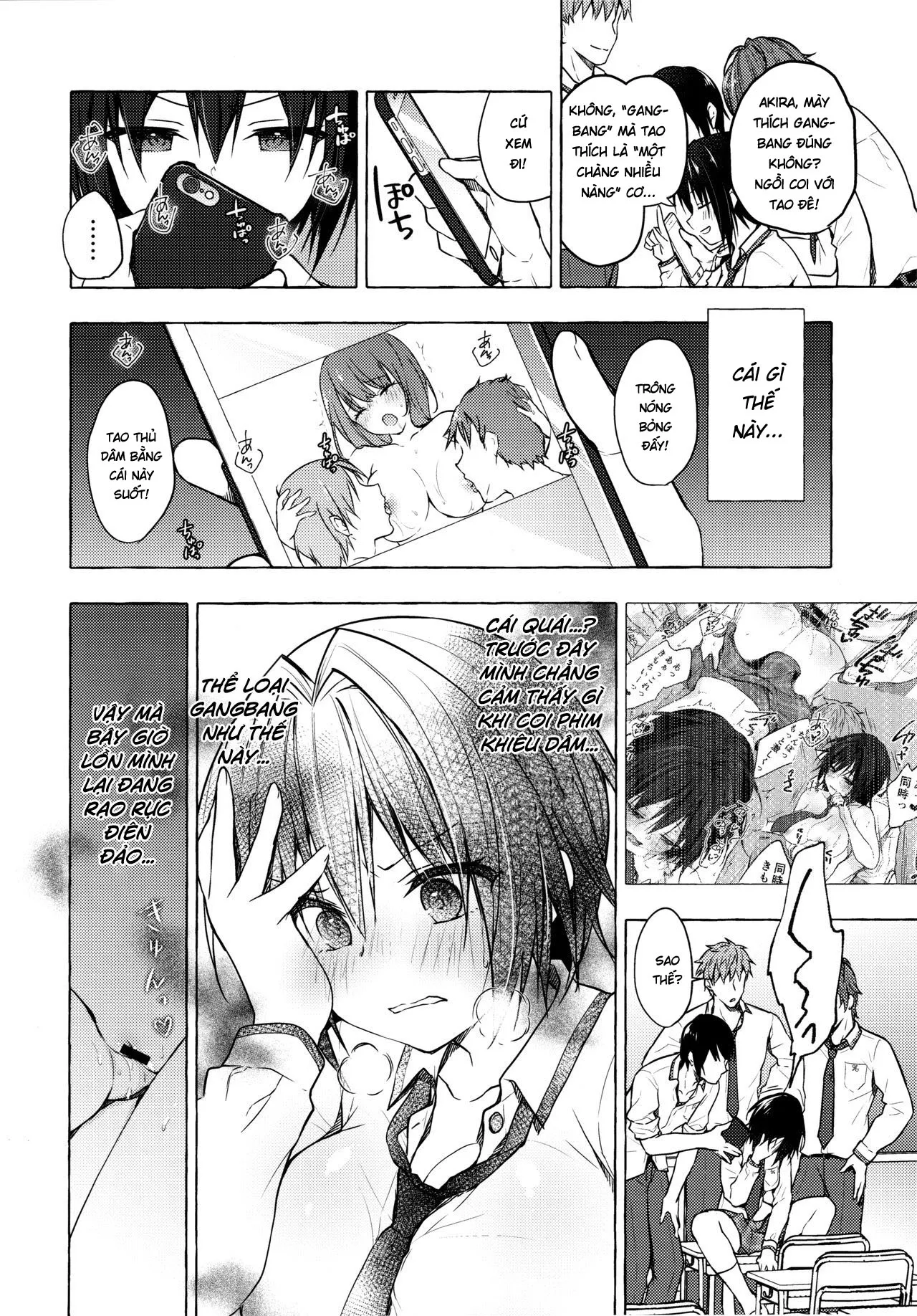 HentaiVN.net - Ảnh 5 - Cuộc sống tình dục mới của Akira-kun! [TS Akira-kun no Seiseikatsu; TSあきら君の性生活] - Chap 3
