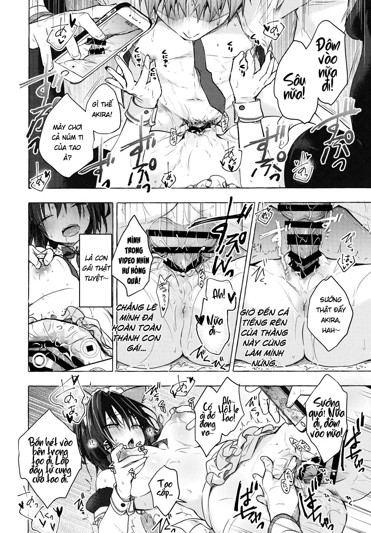 HentaiVN.net - Ảnh 19 - Cuộc sống tình dục mới của Akira-kun! [TS Akira-kun no Seiseikatsu; TSあきら君の性生活] - Chp 4