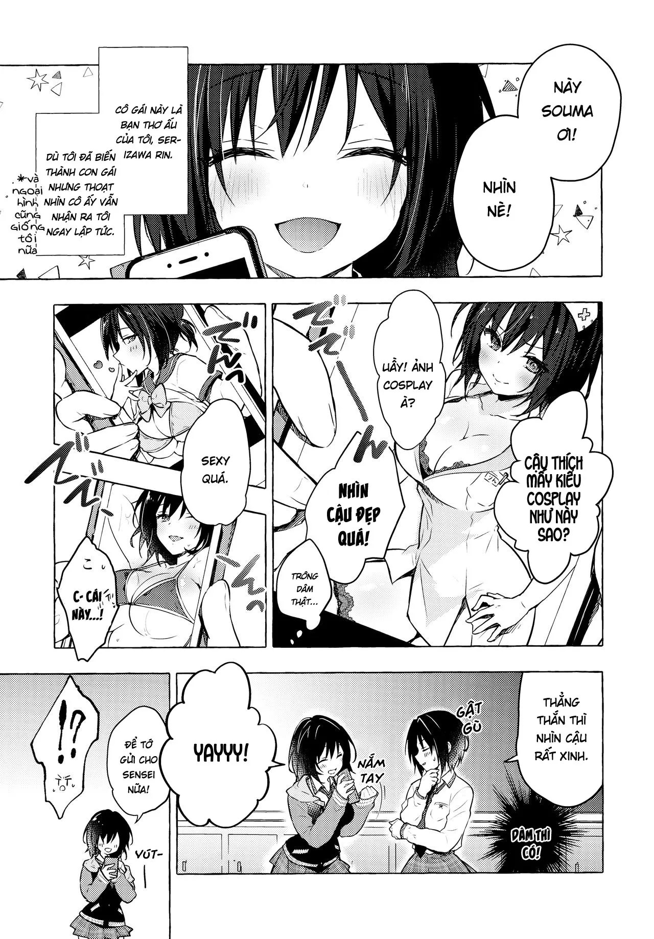 HentaiVN.net - Ảnh 4 - Cuộc sống tình dục mới của Akira-kun! [TS Akira-kun no Seiseikatsu; TSあきら君の性生活] - Chp 4
