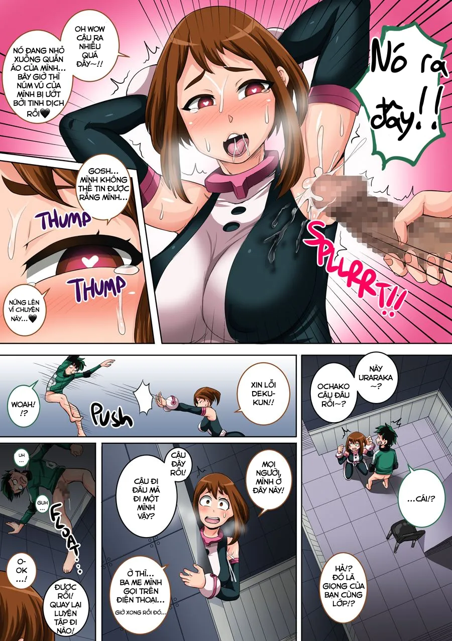 HentaiVN.net - Ảnh 10 - Boku no Harem Academia (Boku no Hero Academia) [Học viện Harem của tôi] - Chap 3.2: Mối quan hệ tốt đẹp